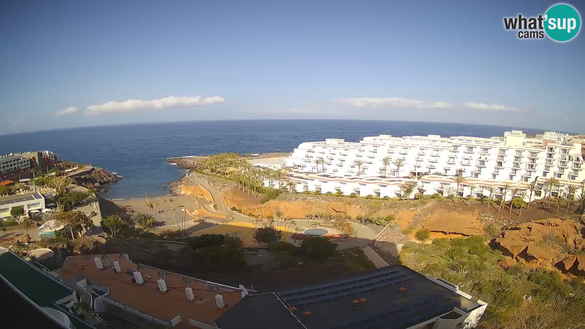 Webcam live spiaggia Las Galgas – Playa Paraiso – Isola La Gomera – Costa Adeje – Tenerife