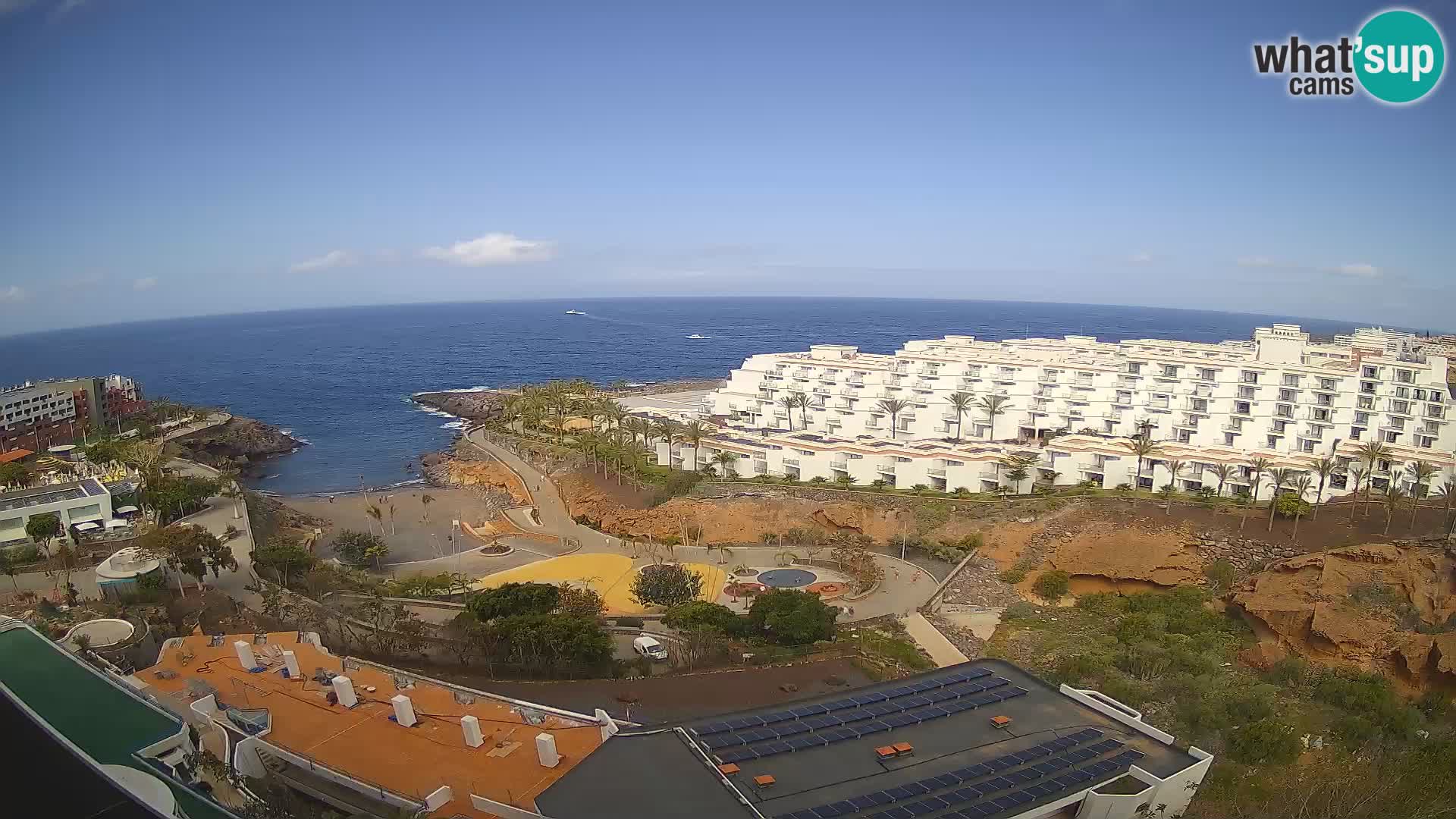 Web kamera uživo Playa de Las Galgas – Playa Paraiso – otok La Gomera – Costa Adeje – Tenerife