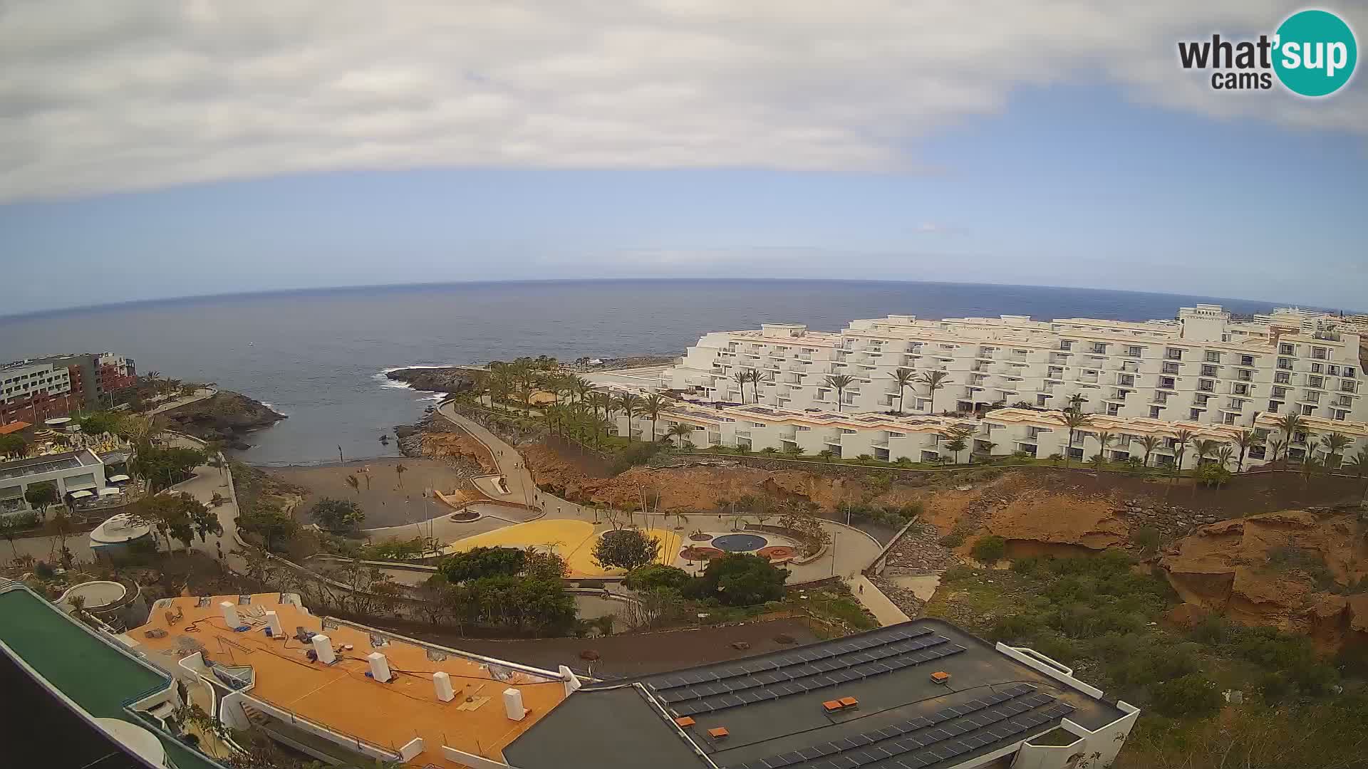 Webcam en direct Playa de Las Galgas – Playa Paraiso – île de La Gomera – Costa Adeje – Tenerife