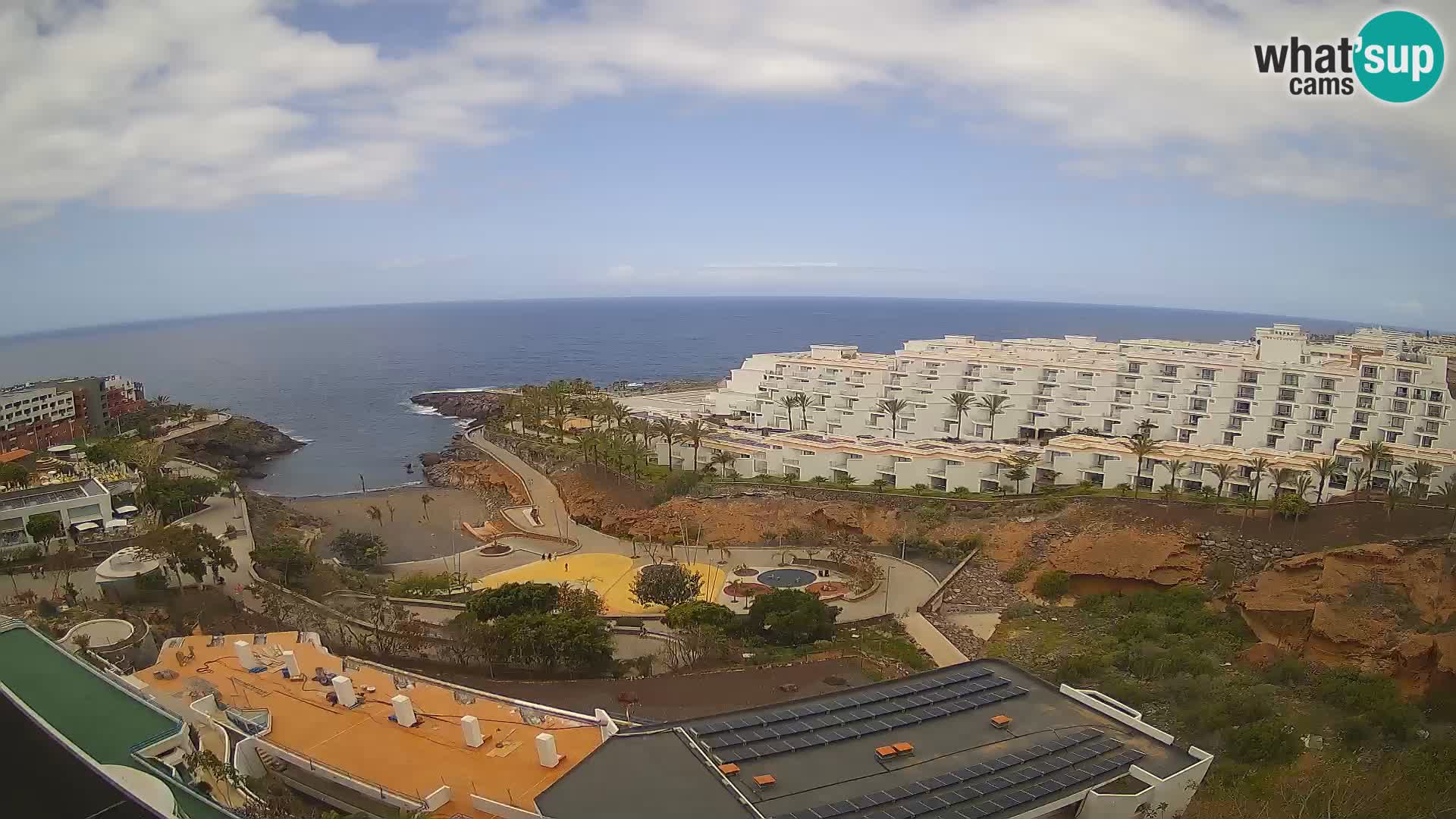 Live-Webcam Las Galgas Strand – Playa Paraiso – Insel La Gomera – Costa Adeje – Teneriffa