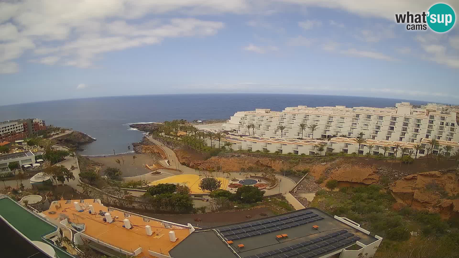 Live-Webcam Las Galgas Strand – Playa Paraiso – Insel La Gomera – Costa Adeje – Teneriffa