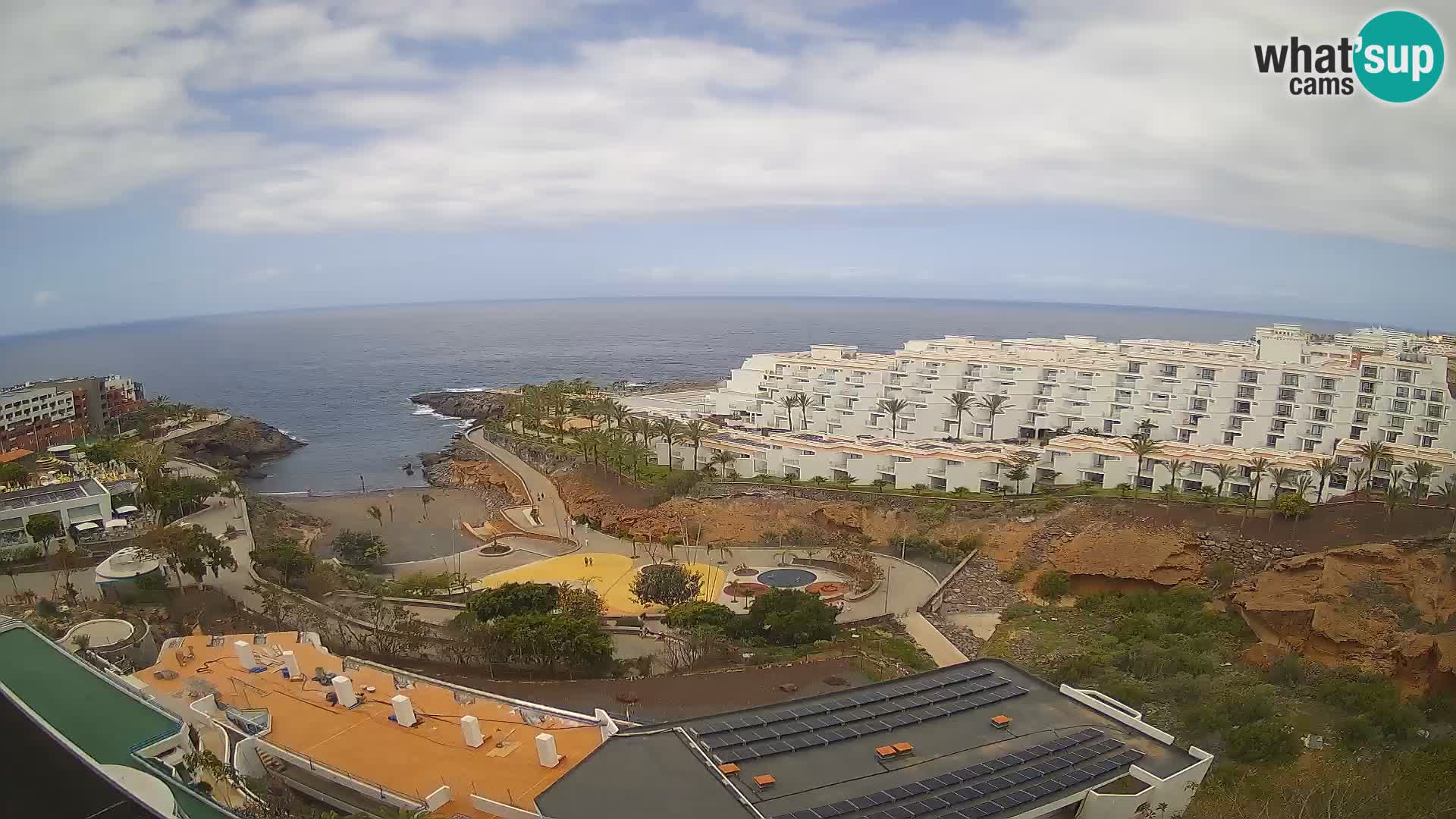 Web kamera uživo Playa de Las Galgas – Playa Paraiso – otok La Gomera – Costa Adeje – Tenerife