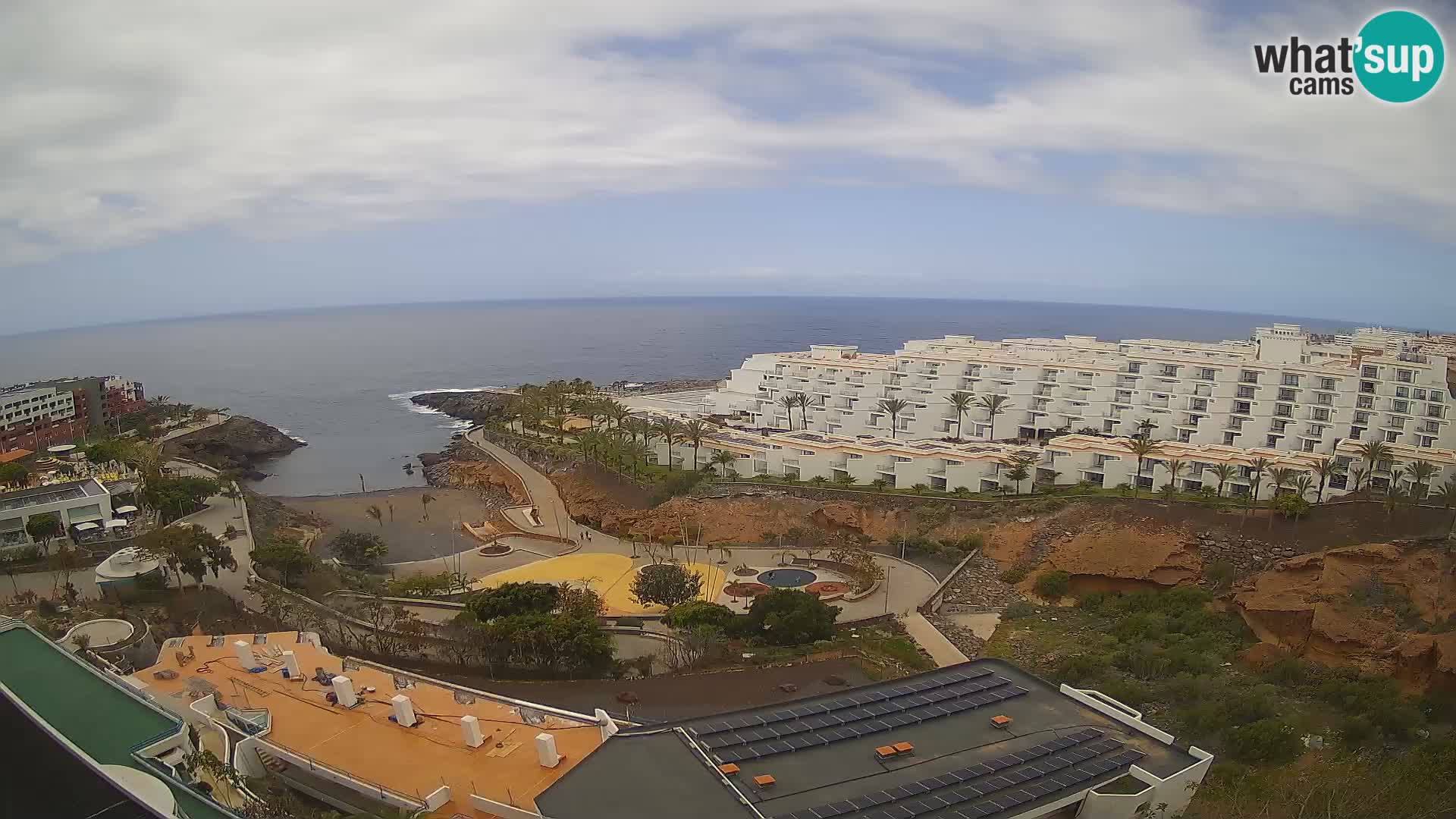 Webcam live spiaggia Las Galgas – Playa Paraiso – Isola La Gomera – Costa Adeje – Tenerife