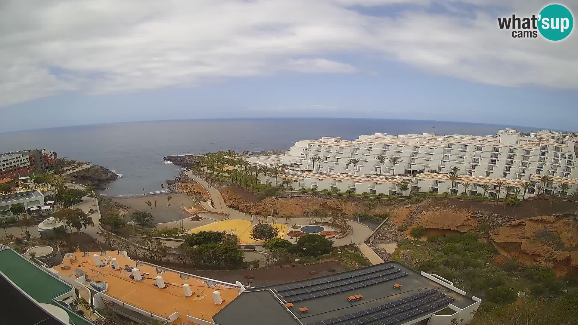 Webcam en vivo Playa de Las Galgas – Playa Paraíso – Isla de La Gomera – Costa Adeje – Tenerife