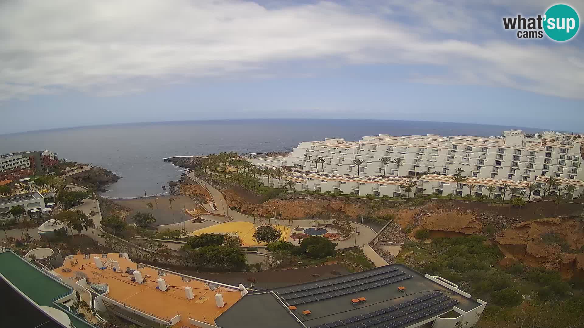 Webcam live spiaggia Las Galgas – Playa Paraiso – Isola La Gomera – Costa Adeje – Tenerife