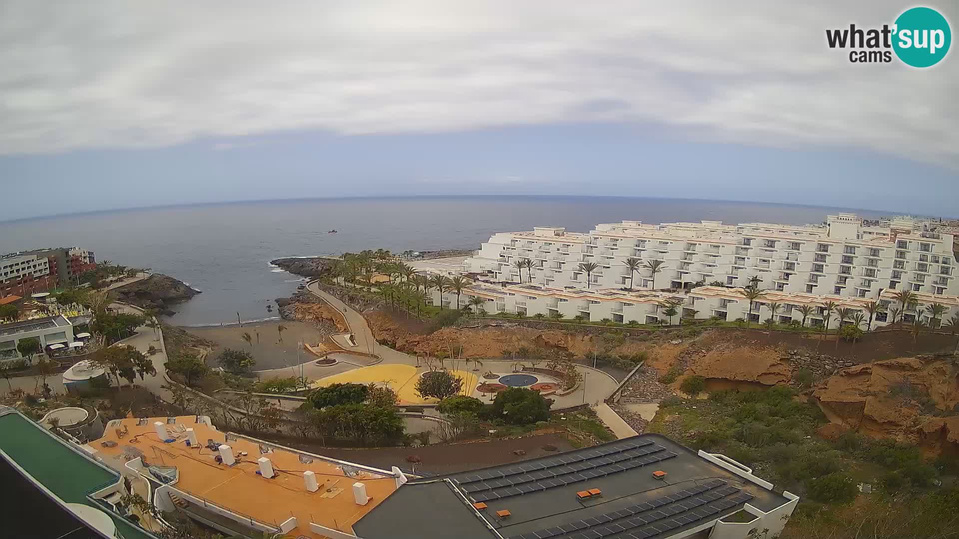 Webcam en vivo Playa de Las Galgas – Playa Paraíso – Isla de La Gomera – Costa Adeje – Tenerife