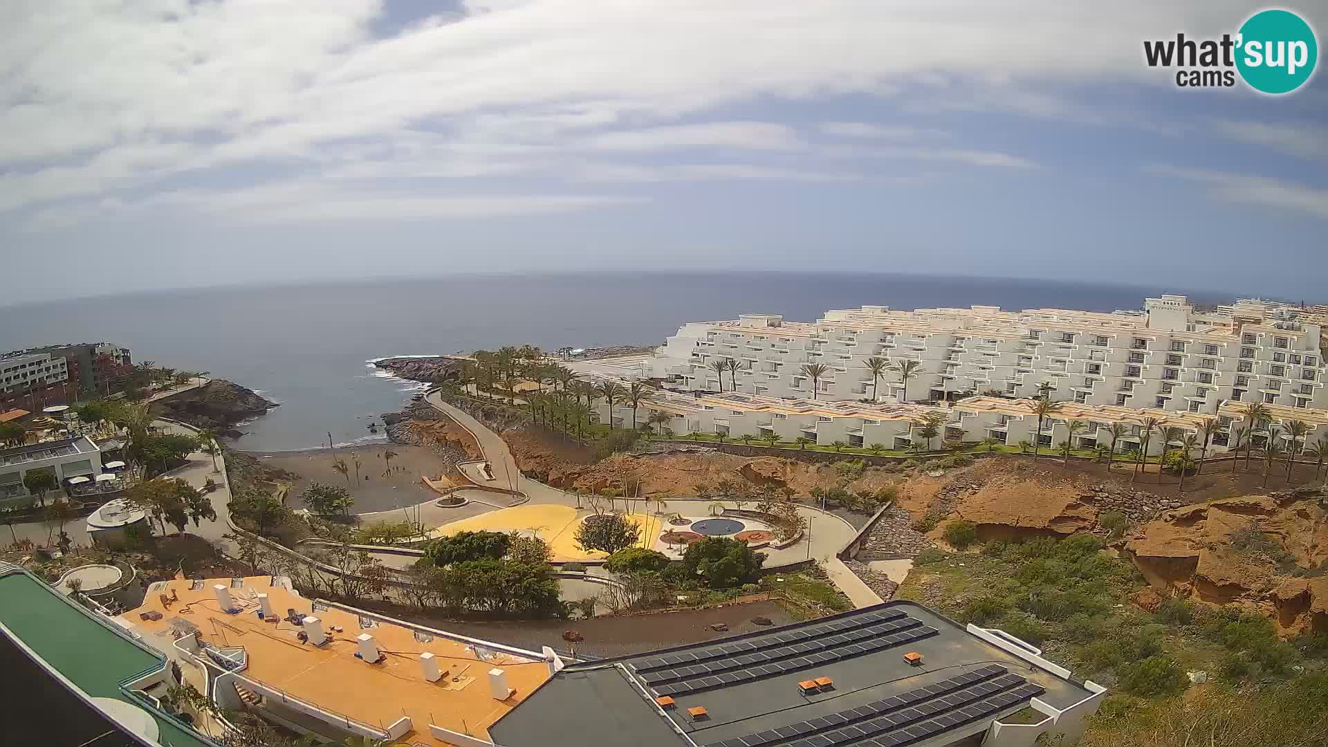 Webcam live spiaggia Las Galgas – Playa Paraiso – Isola La Gomera – Costa Adeje – Tenerife