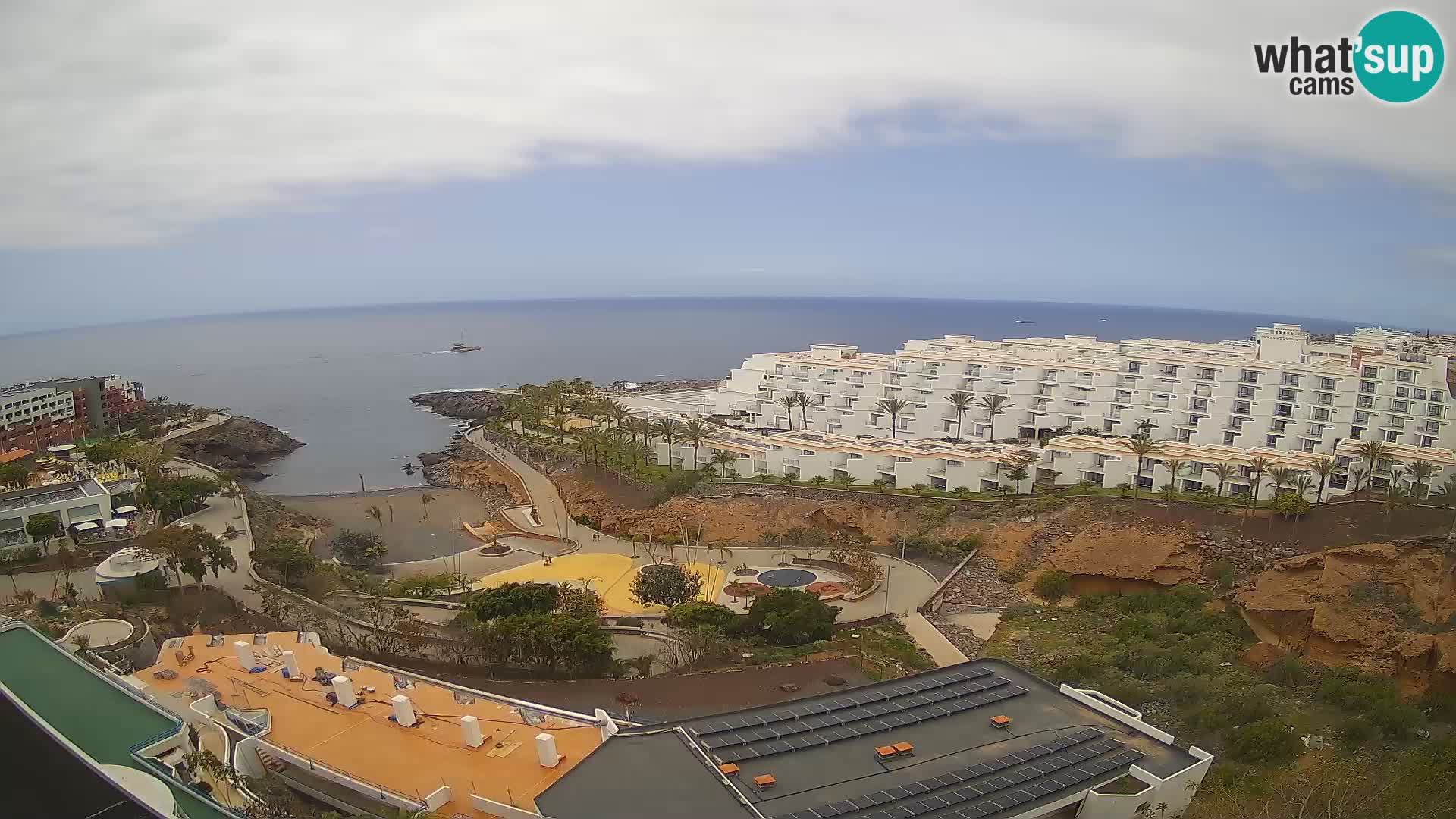 Webcam live spiaggia Las Galgas – Playa Paraiso – Isola La Gomera – Costa Adeje – Tenerife