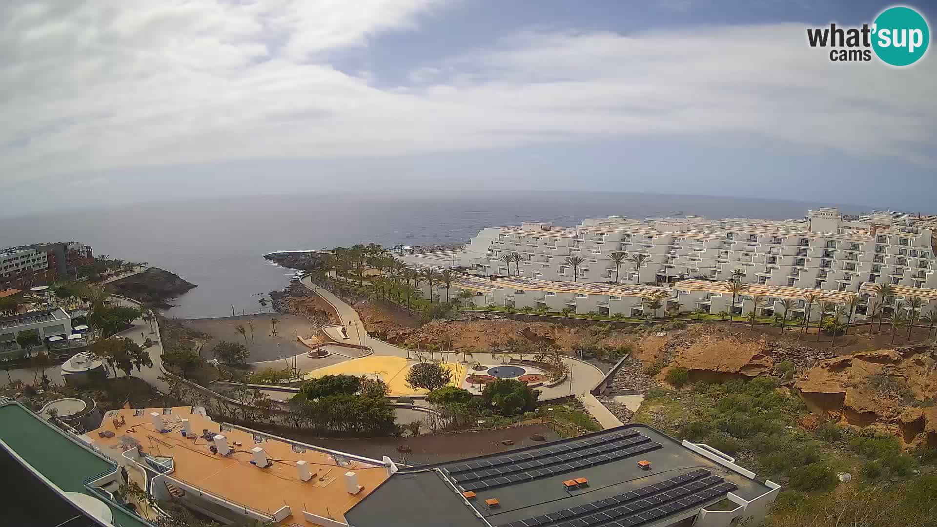 Live-Webcam Las Galgas Strand – Playa Paraiso – Insel La Gomera – Costa Adeje – Teneriffa