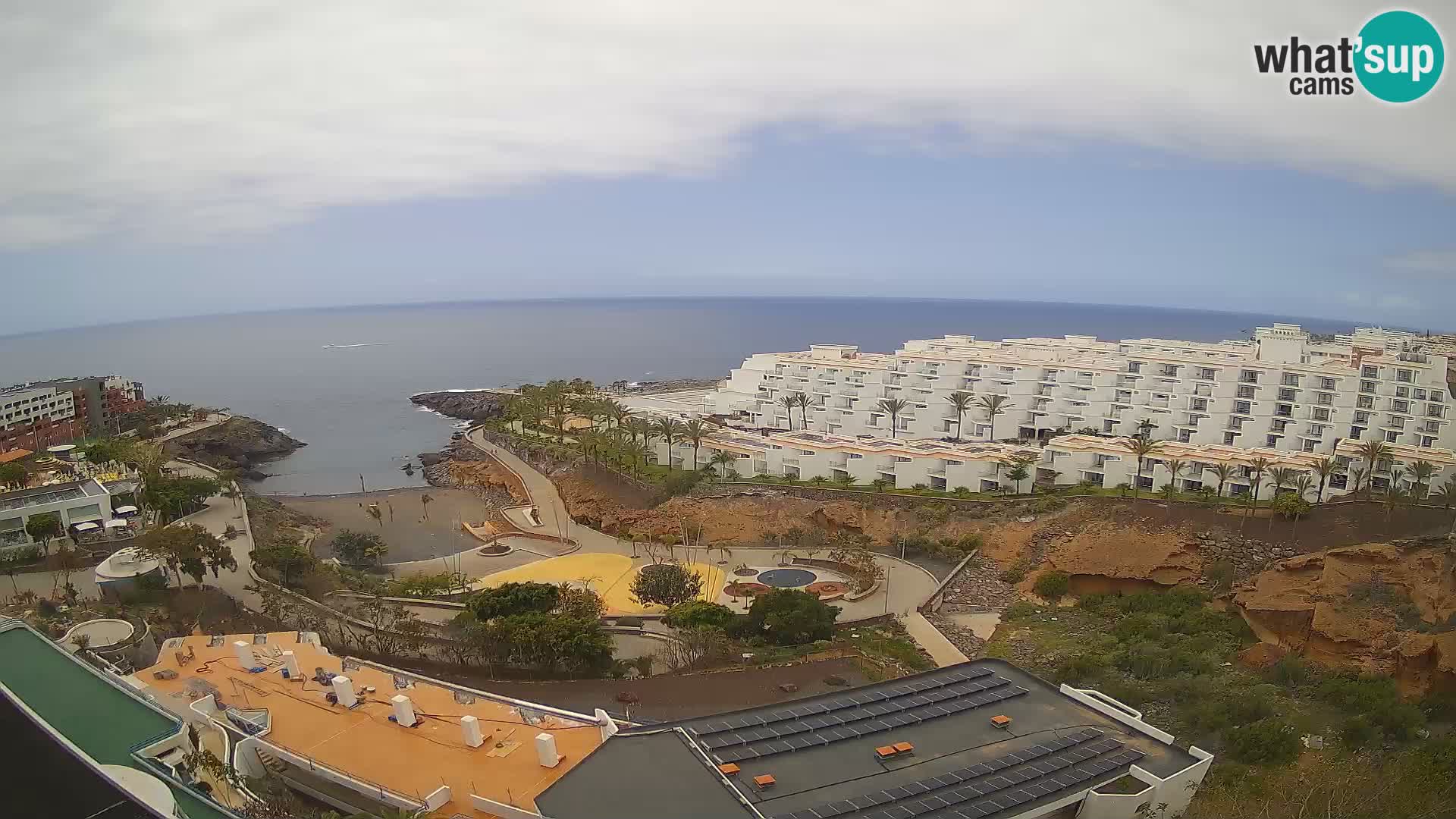 Live-Webcam Las Galgas Strand – Playa Paraiso – Insel La Gomera – Costa Adeje – Teneriffa
