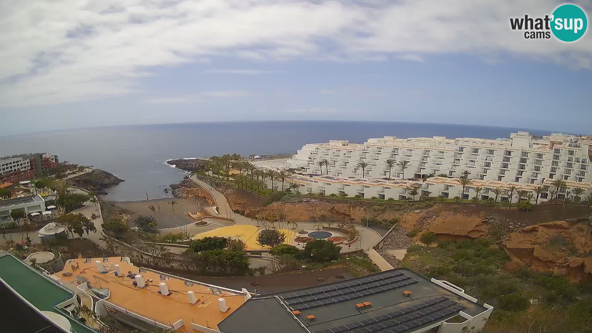 Webcam en direct Playa de Las Galgas – Playa Paraiso – île de La Gomera – Costa Adeje – Tenerife