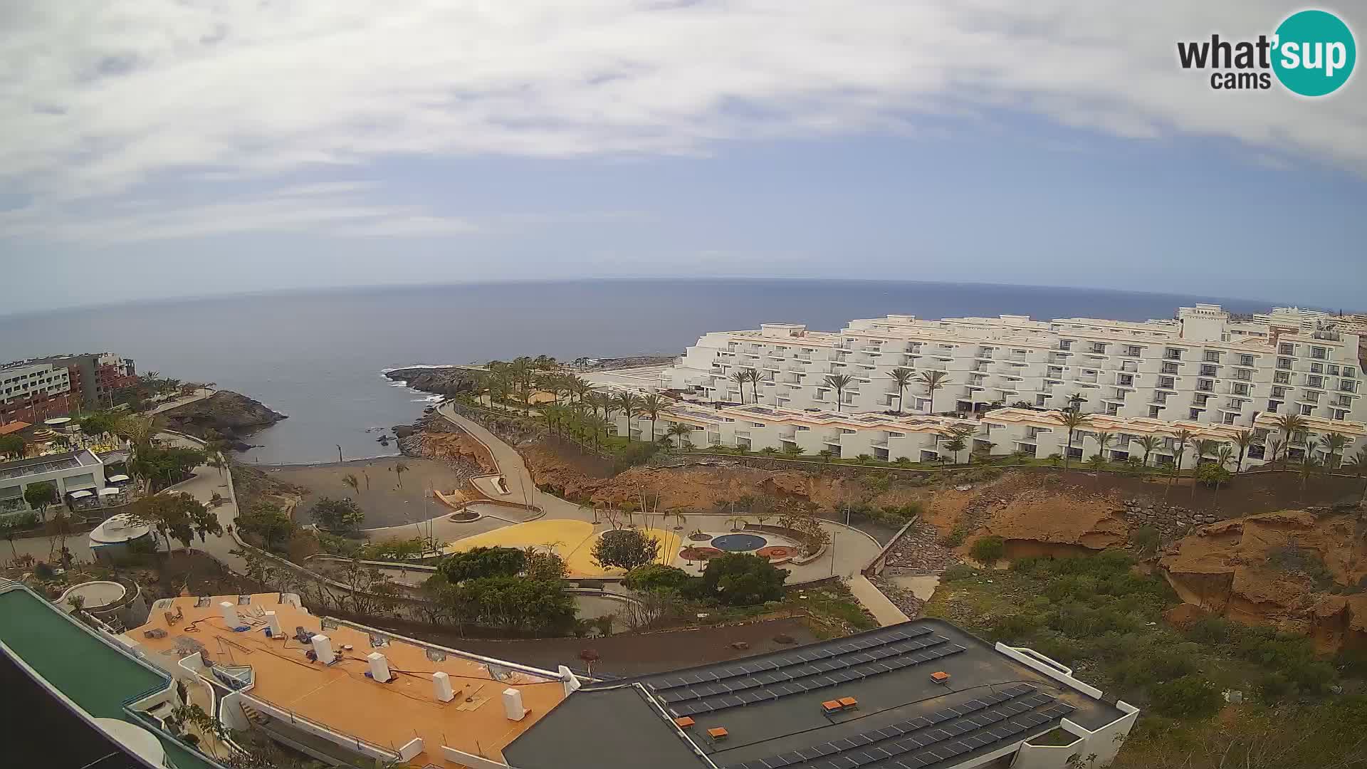 Webcam live spiaggia Las Galgas – Playa Paraiso – Isola La Gomera – Costa Adeje – Tenerife