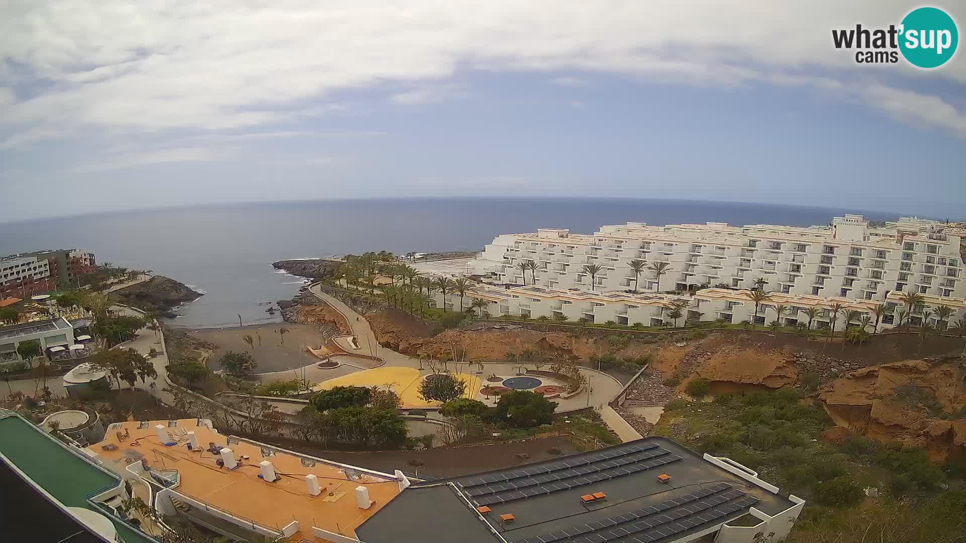 Web kamera uživo Playa de Las Galgas – Playa Paraiso – otok La Gomera – Costa Adeje – Tenerife
