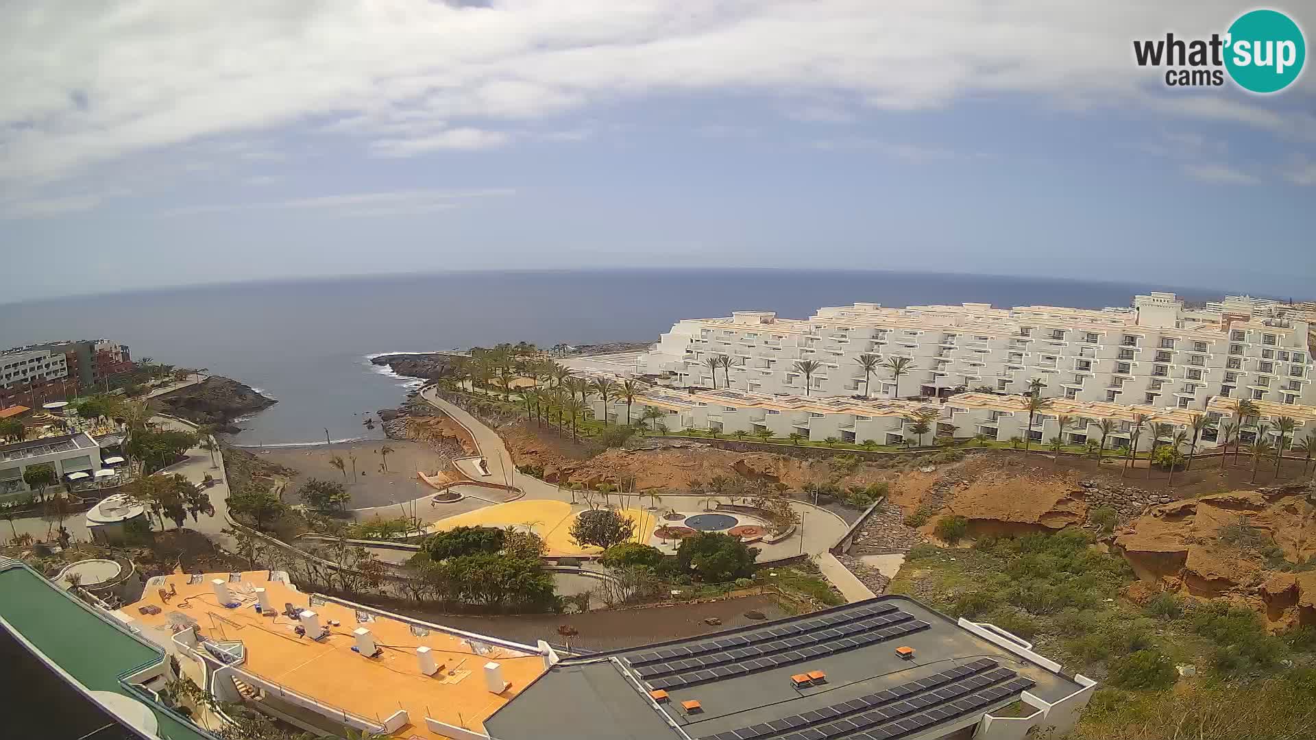 Web kamera uživo Playa de Las Galgas – Playa Paraiso – otok La Gomera – Costa Adeje – Tenerife