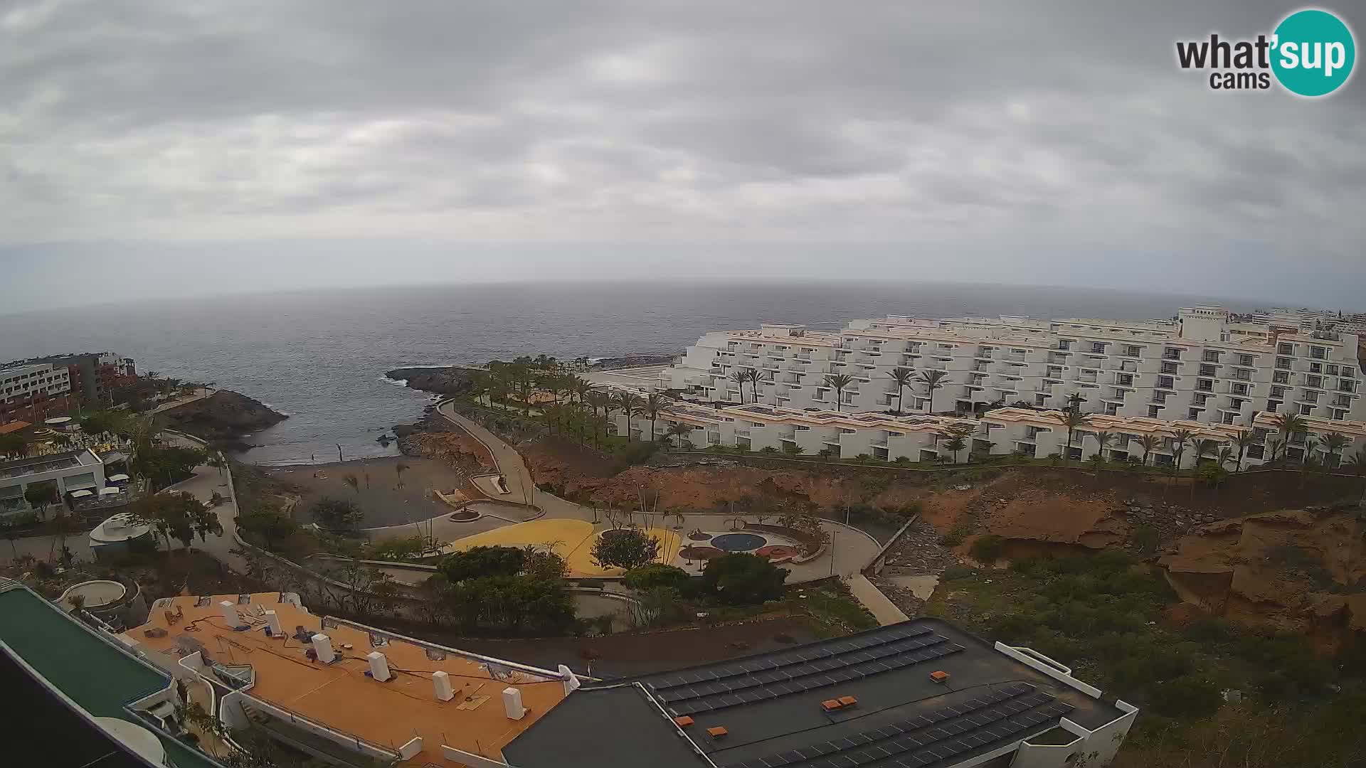 Web kamera uživo Playa de Las Galgas – Playa Paraiso – otok La Gomera – Costa Adeje – Tenerife