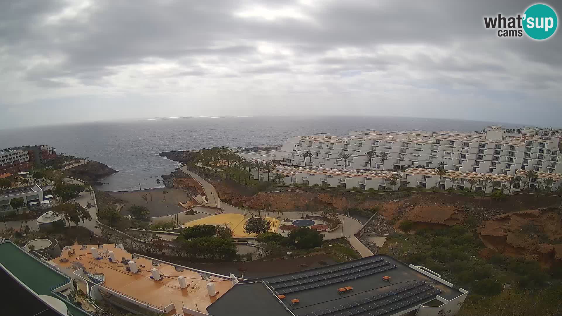 Webcam live spiaggia Las Galgas – Playa Paraiso – Isola La Gomera – Costa Adeje – Tenerife