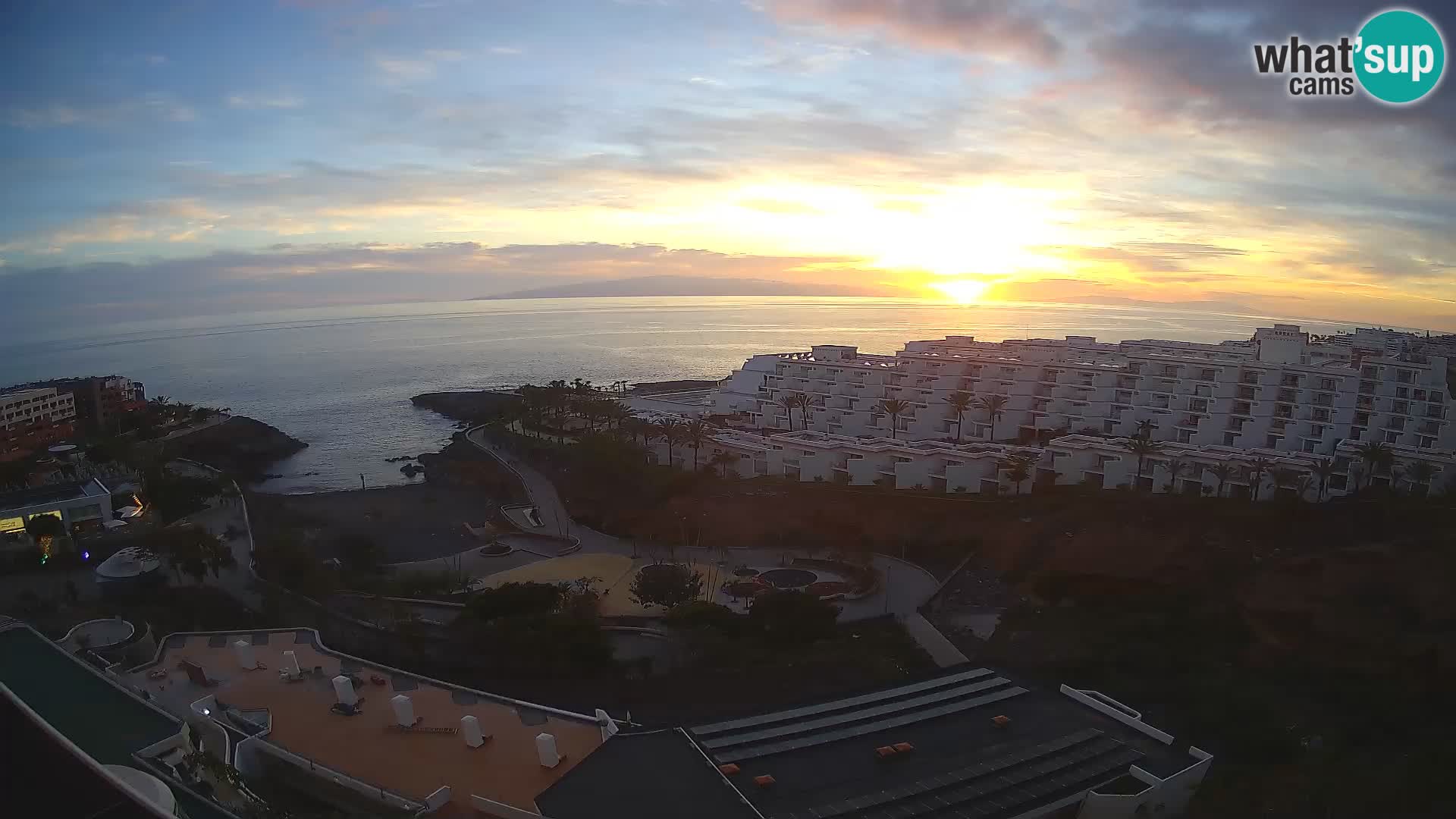 Live-Webcam Las Galgas Strand – Playa Paraiso – Insel La Gomera – Costa Adeje – Teneriffa