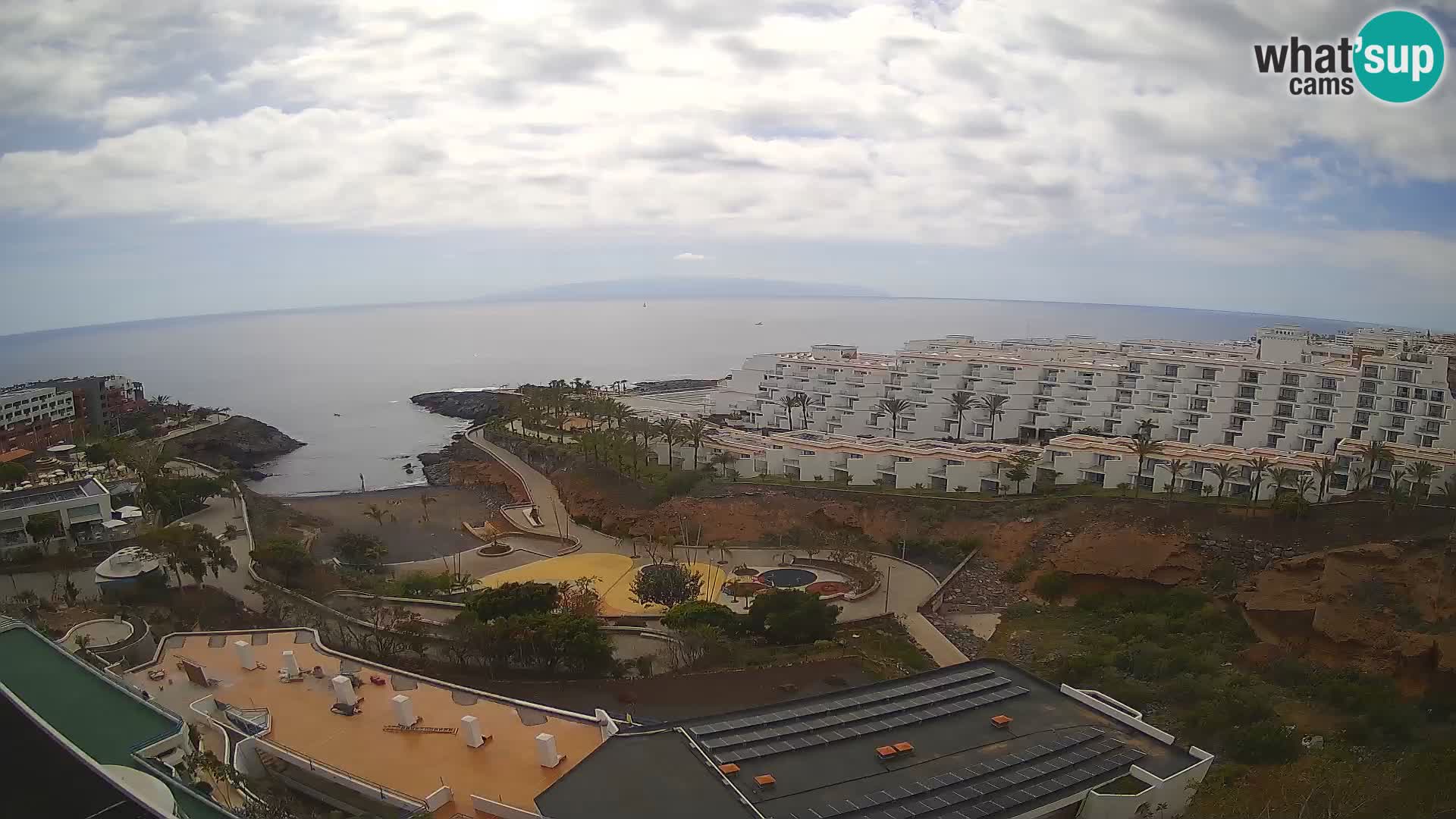 Webcam en vivo Playa de Las Galgas – Playa Paraíso – Isla de La Gomera – Costa Adeje – Tenerife