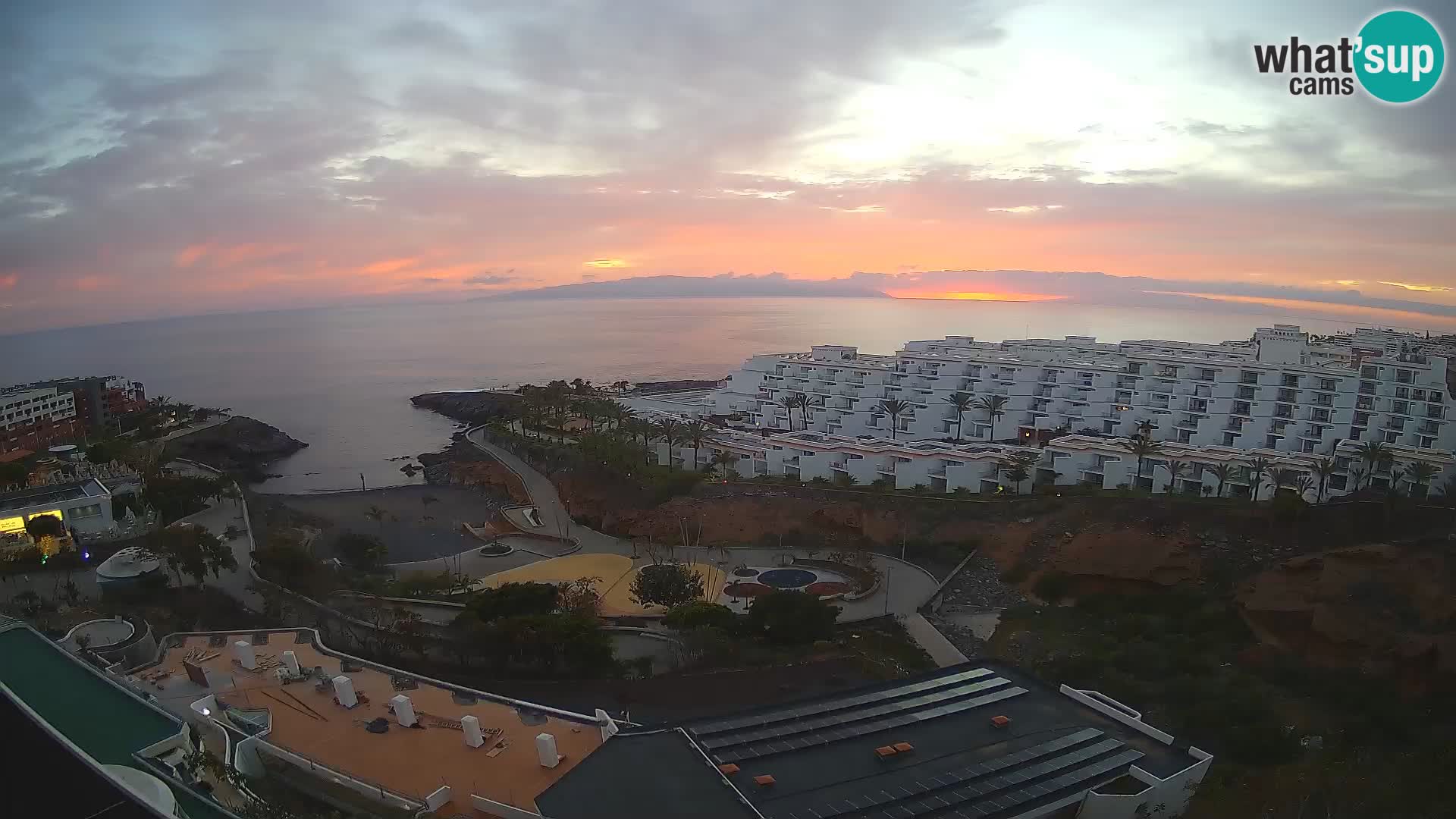 Webcam en vivo Playa de Las Galgas – Playa Paraíso – Isla de La Gomera – Costa Adeje – Tenerife