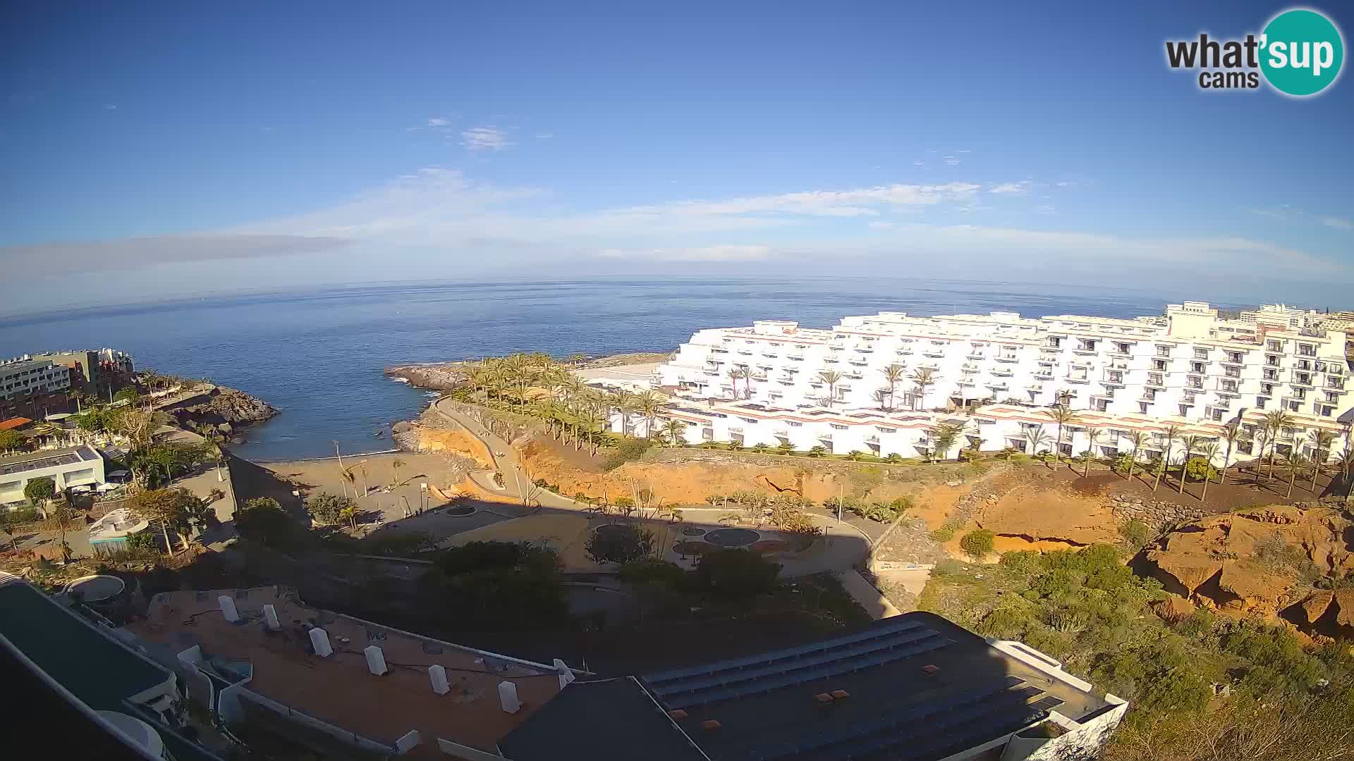 Webcam live spiaggia Las Galgas – Playa Paraiso – Isola La Gomera – Costa Adeje – Tenerife
