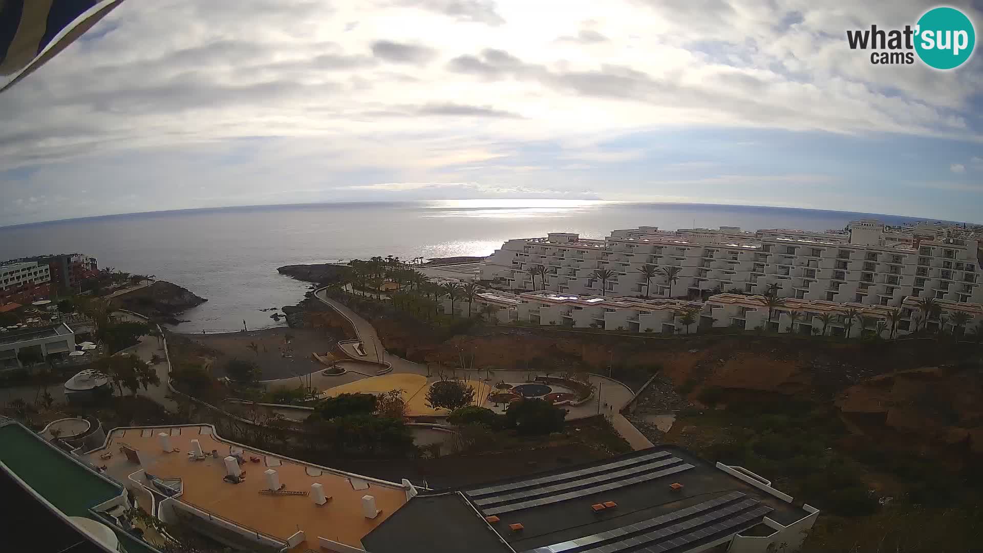 Webcam en direct Playa de Las Galgas – Playa Paraiso – île de La Gomera – Costa Adeje – Tenerife