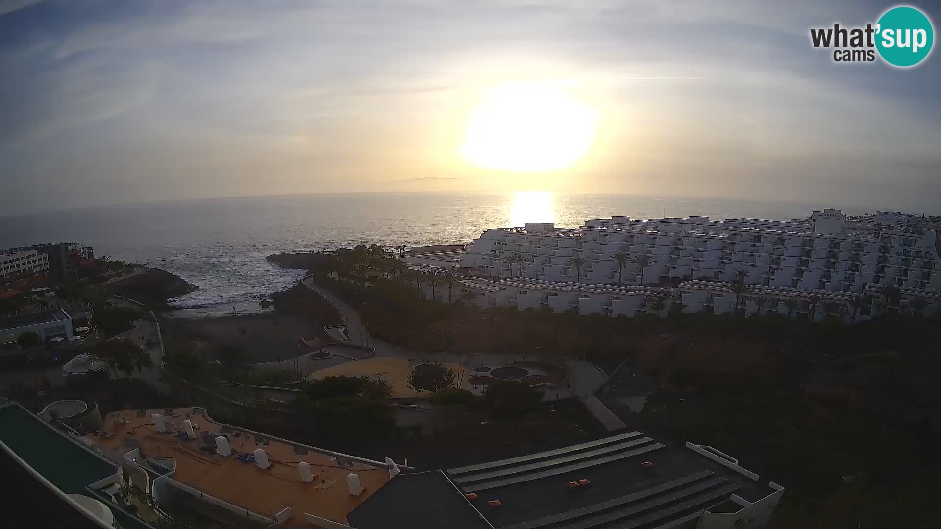 Webcam live spiaggia Las Galgas – Playa Paraiso – Isola La Gomera – Costa Adeje – Tenerife