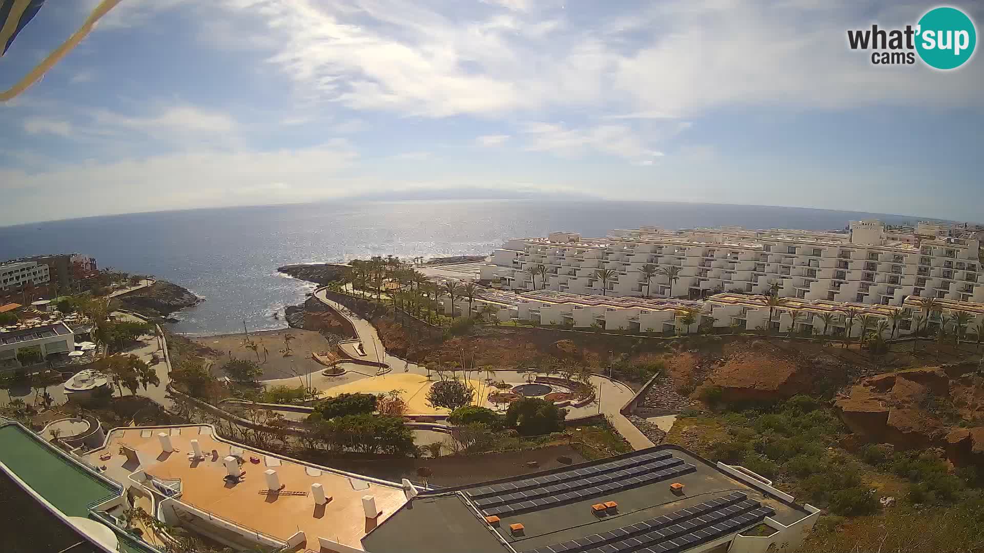Webcam live spiaggia Las Galgas – Playa Paraiso – Isola La Gomera – Costa Adeje – Tenerife