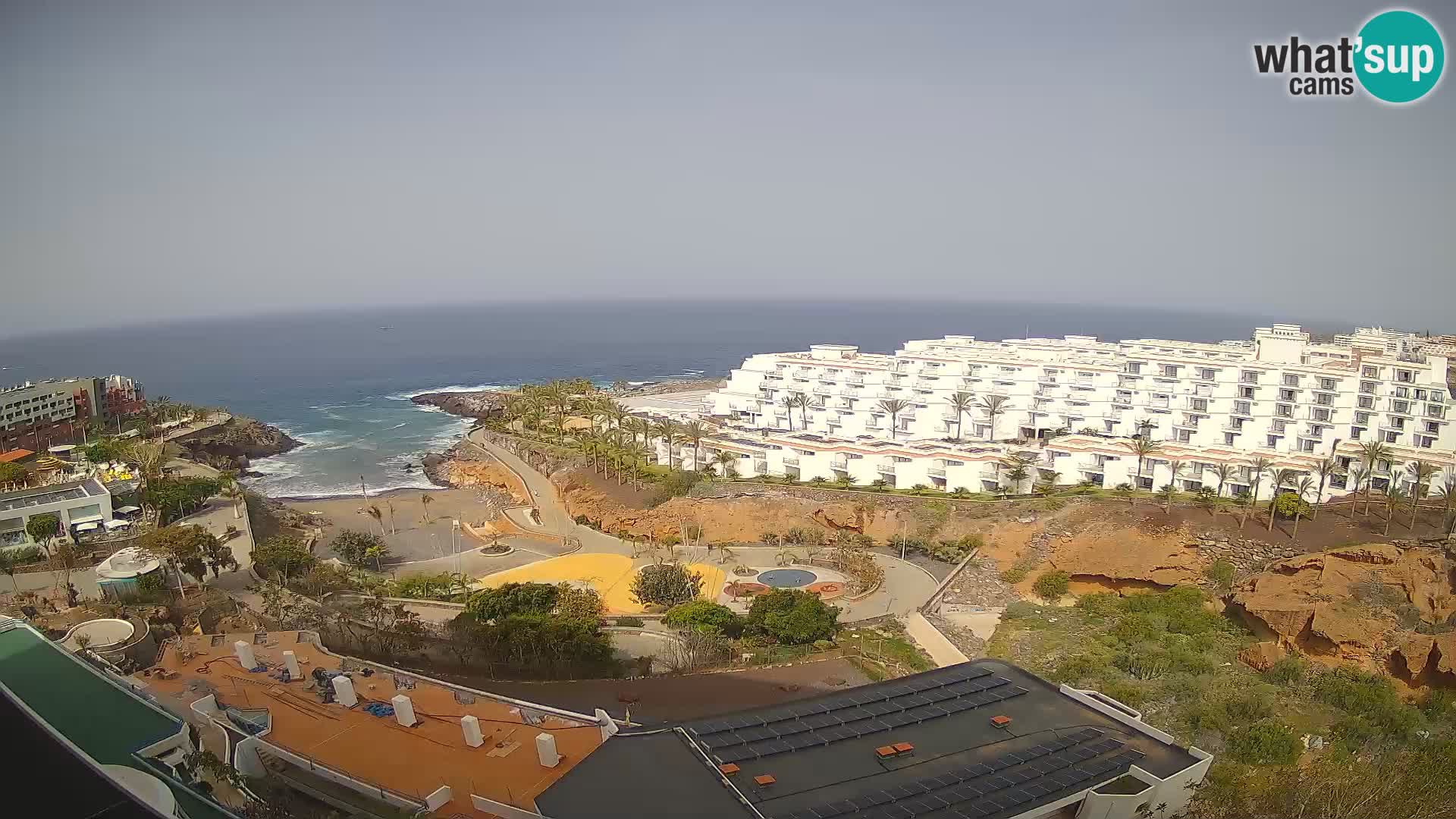 Webcam en vivo Playa de Las Galgas – Playa Paraíso – Isla de La Gomera – Costa Adeje – Tenerife