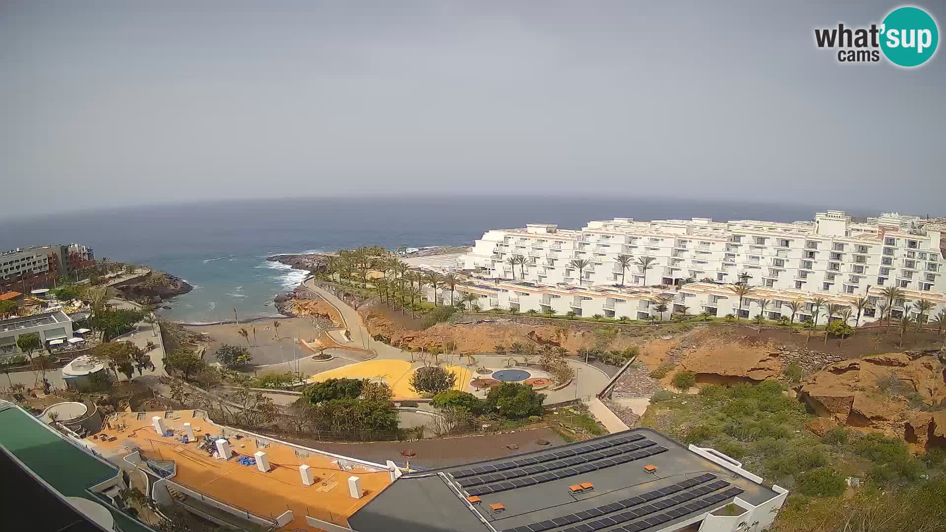 Webcam live spiaggia Las Galgas – Playa Paraiso – Isola La Gomera – Costa Adeje – Tenerife