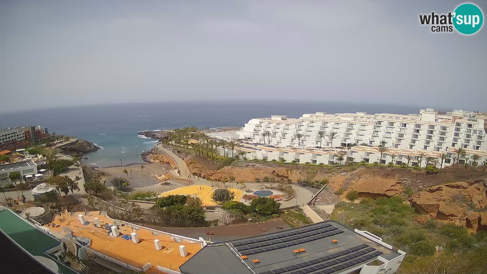 Web kamera uživo Playa de Las Galgas – Playa Paraiso – otok La Gomera – Costa Adeje – Tenerife