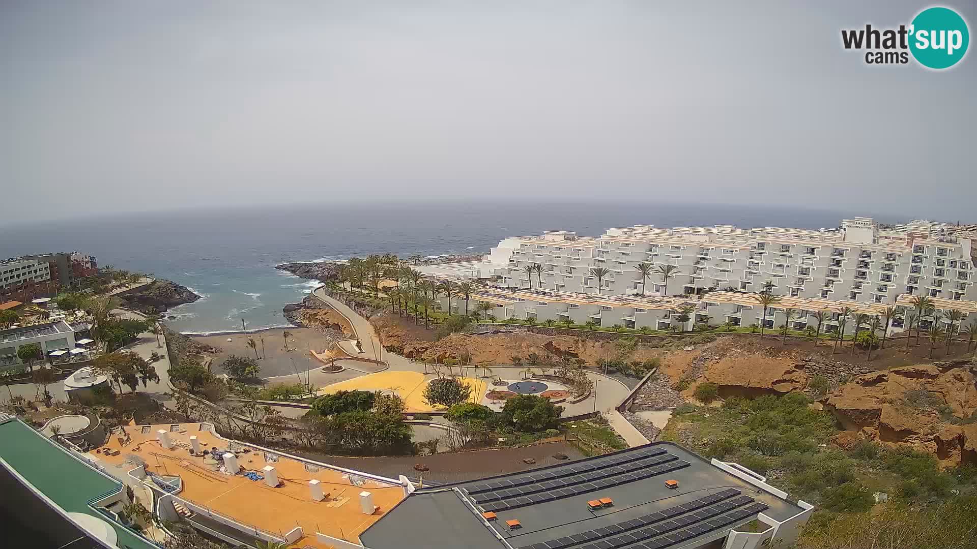 Webcam en direct Playa de Las Galgas – Playa Paraiso – île de La Gomera – Costa Adeje – Tenerife