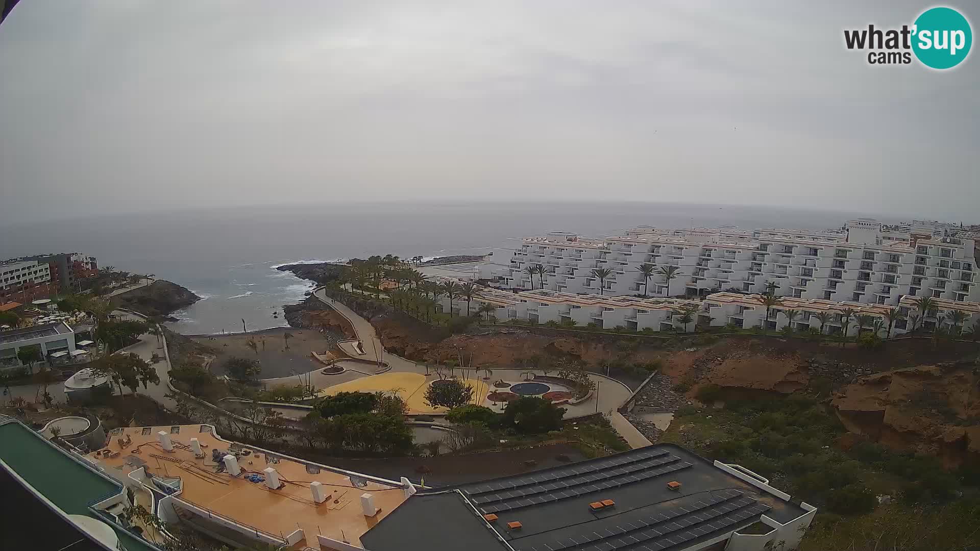 Webcam en direct Playa de Las Galgas – Playa Paraiso – île de La Gomera – Costa Adeje – Tenerife