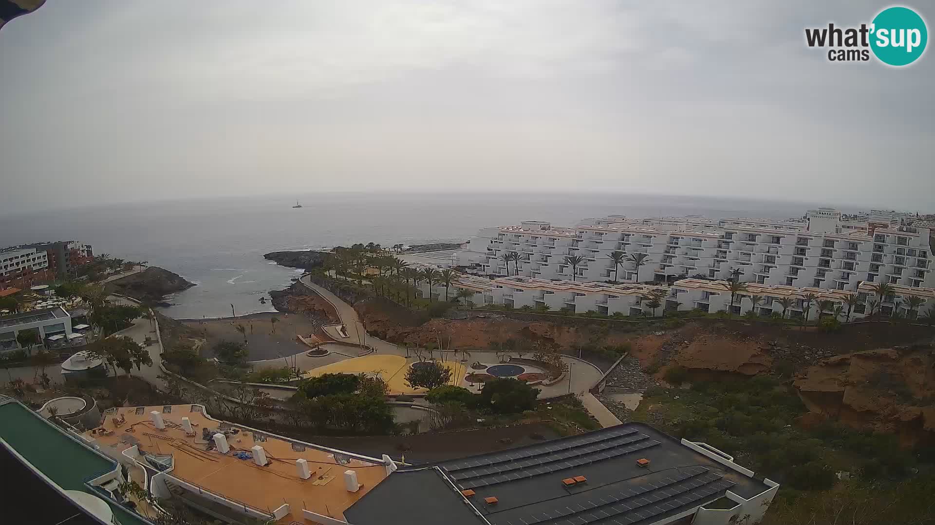 Webcam en vivo Playa de Las Galgas – Playa Paraíso – Isla de La Gomera – Costa Adeje – Tenerife