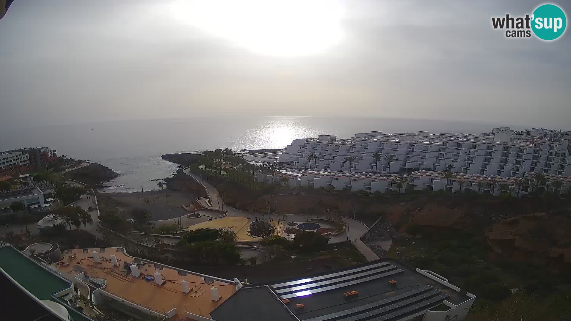 Live-Webcam Las Galgas Strand – Playa Paraiso – Insel La Gomera – Costa Adeje – Teneriffa