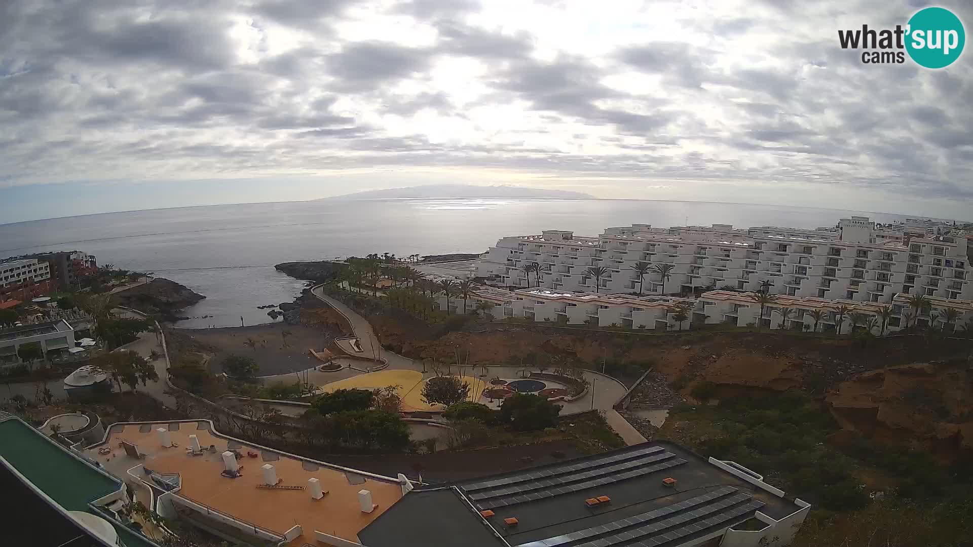 Webcam live spiaggia Las Galgas – Playa Paraiso – Isola La Gomera – Costa Adeje – Tenerife