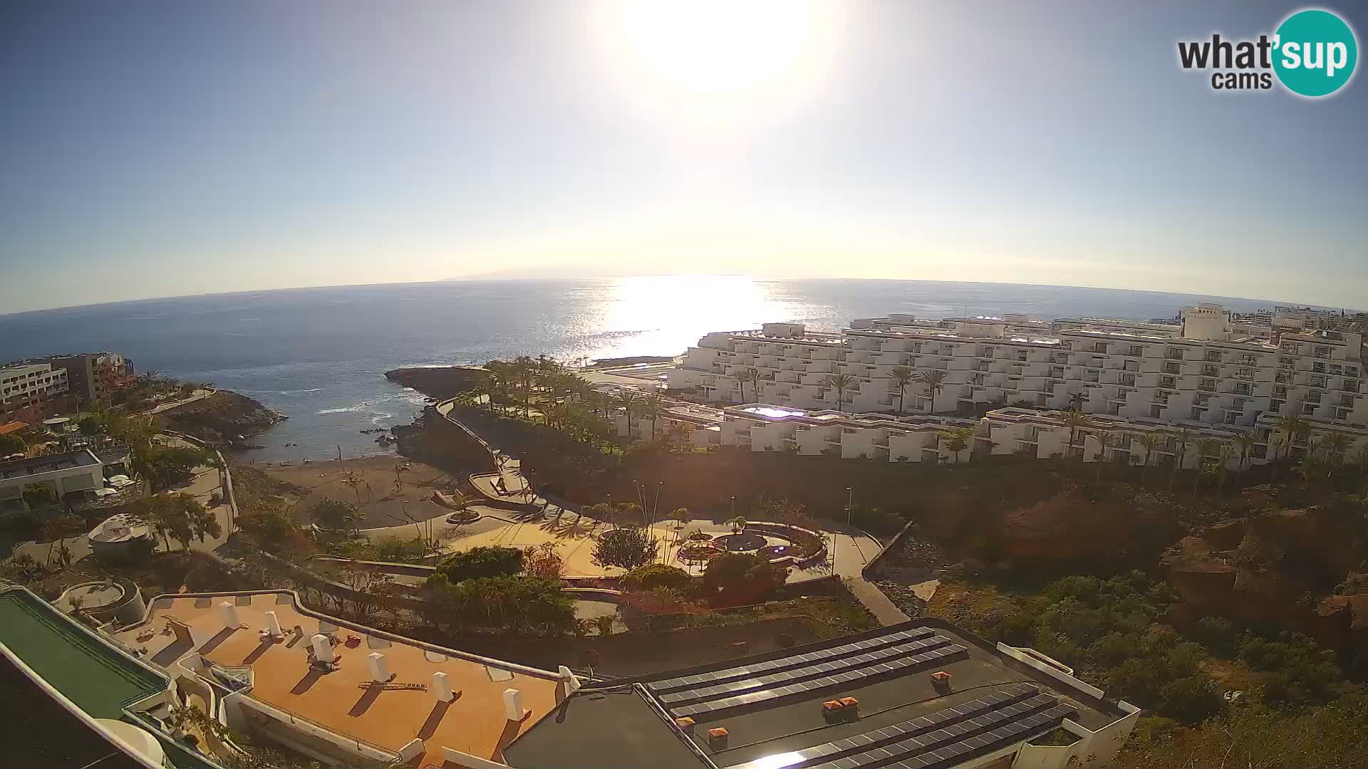Live-Webcam Las Galgas Strand – Playa Paraiso – Insel La Gomera – Costa Adeje – Teneriffa