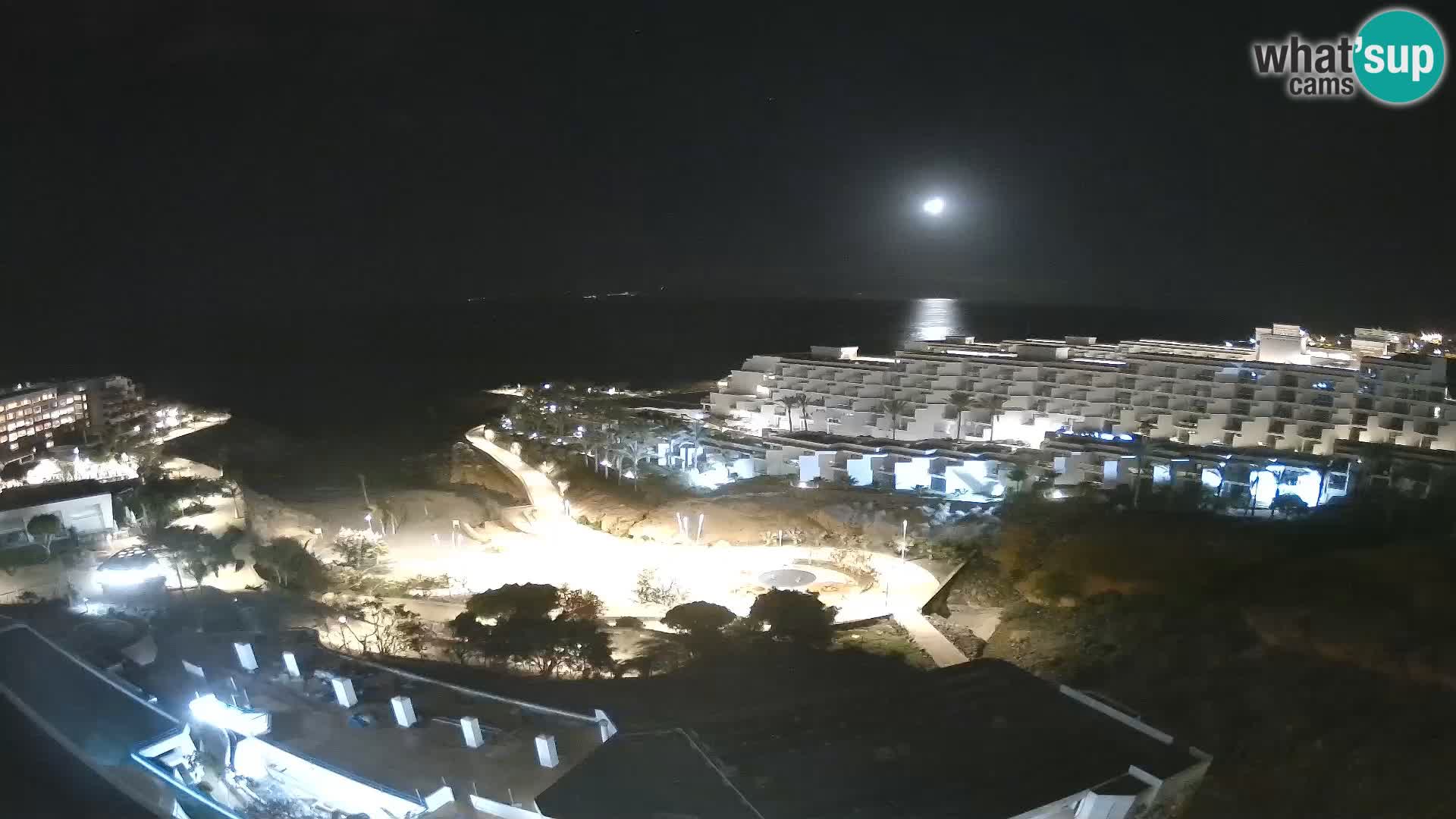 Spletna kamera v živo Las Galgas plaža – Playa Paraiso – otok La Gomera – Costa Adeje – Tenerife