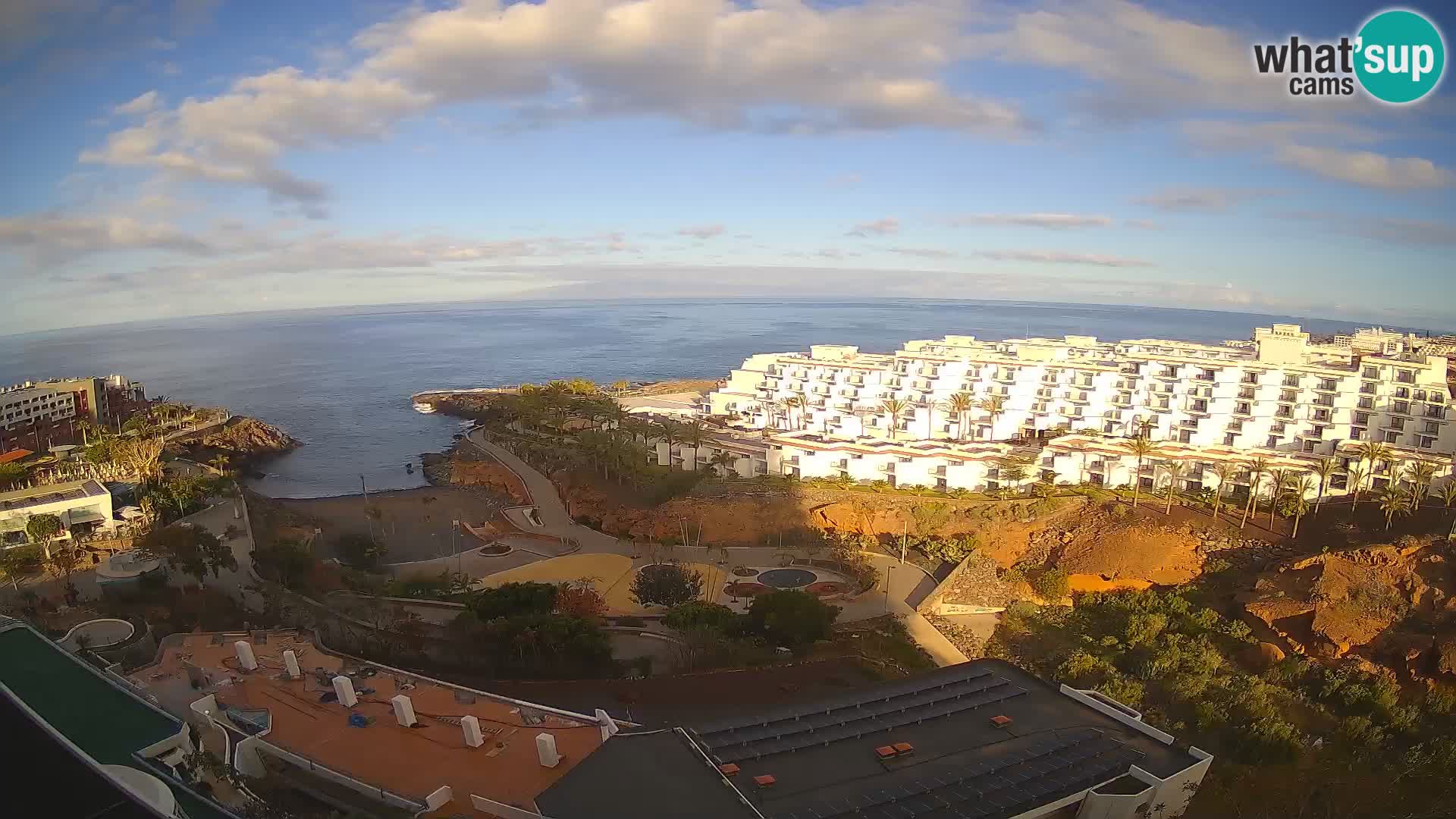 Live-Webcam Las Galgas Strand – Playa Paraiso – Insel La Gomera – Costa Adeje – Teneriffa