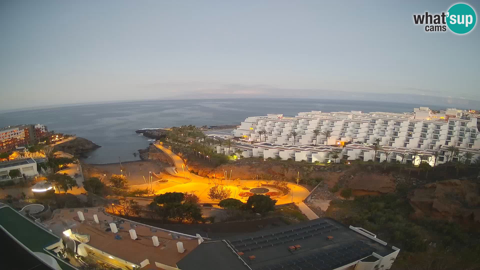 Live-Webcam Las Galgas Strand – Playa Paraiso – Insel La Gomera – Costa Adeje – Teneriffa