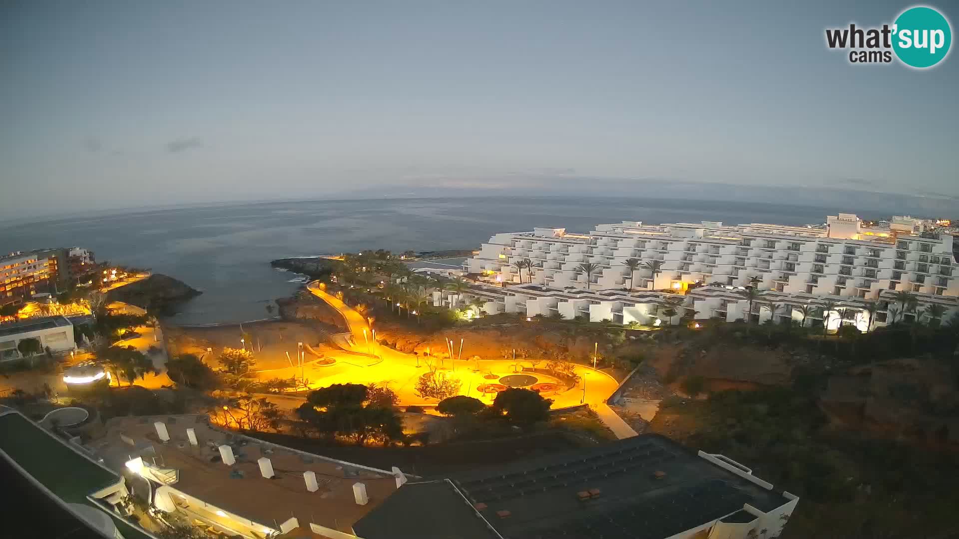 Webcam en vivo Playa de Las Galgas – Playa Paraíso – Isla de La Gomera – Costa Adeje – Tenerife