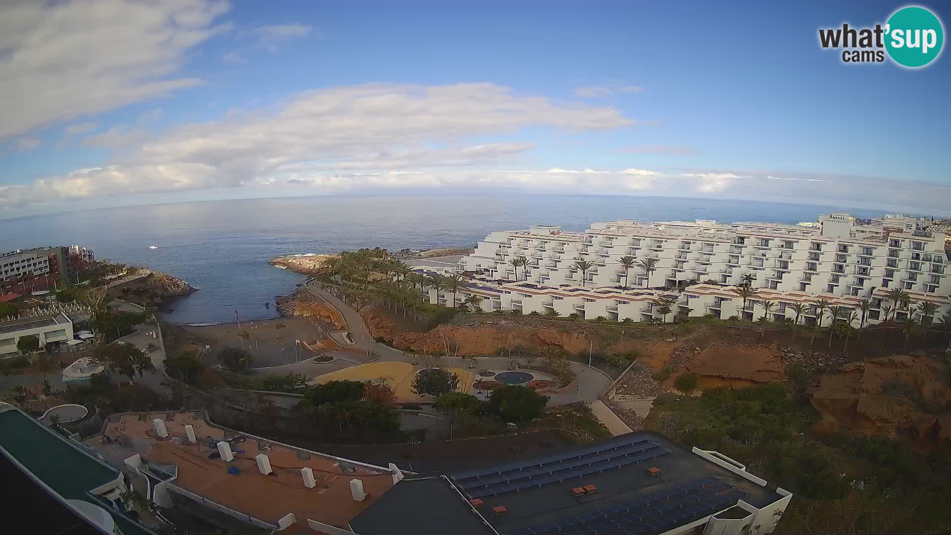 Webcam en direct Playa de Las Galgas – Playa Paraiso – île de La Gomera – Costa Adeje – Tenerife