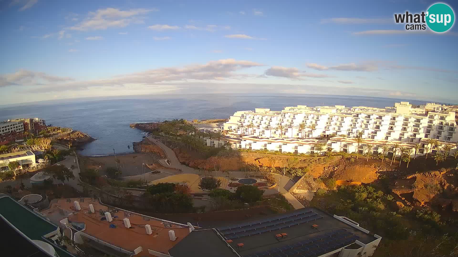 Webcam live spiaggia Las Galgas – Playa Paraiso – Isola La Gomera – Costa Adeje – Tenerife