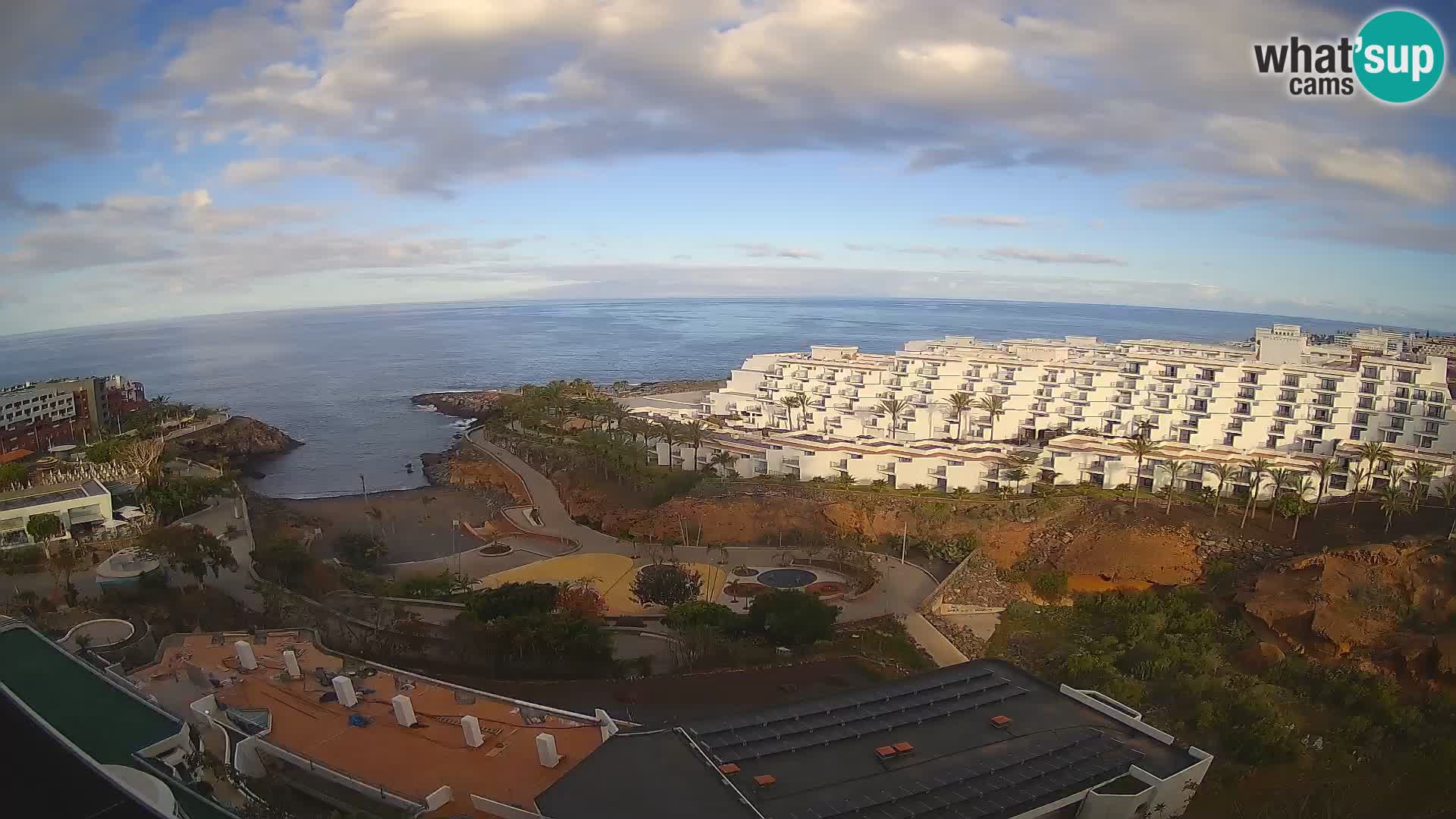 Webcam en vivo Playa de Las Galgas – Playa Paraíso – Isla de La Gomera – Costa Adeje – Tenerife