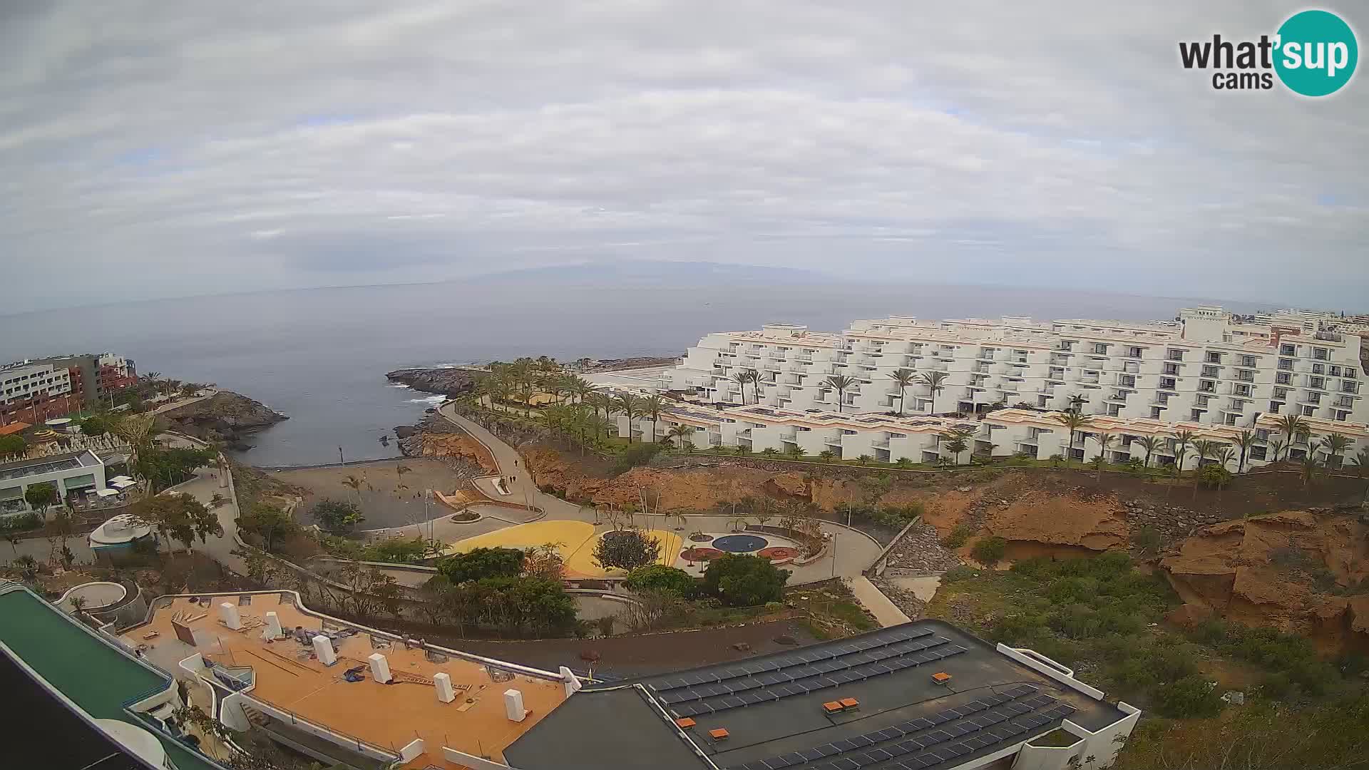 Webcam en vivo Playa de Las Galgas – Playa Paraíso – Isla de La Gomera – Costa Adeje – Tenerife