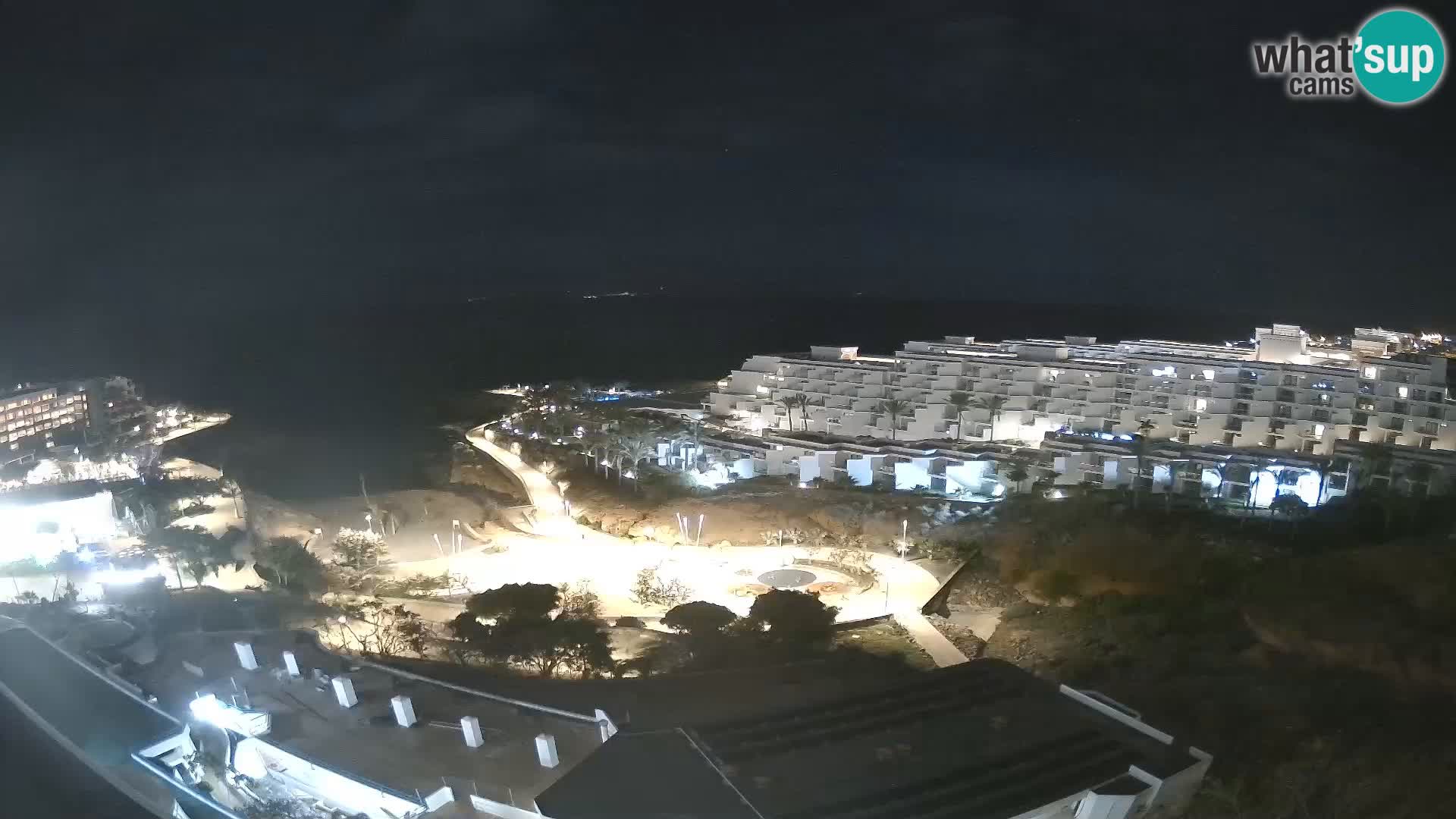 Live webcam Playa de Las Galgas – Playa Paraiso – La Gomera island – Adeje – Tenerife