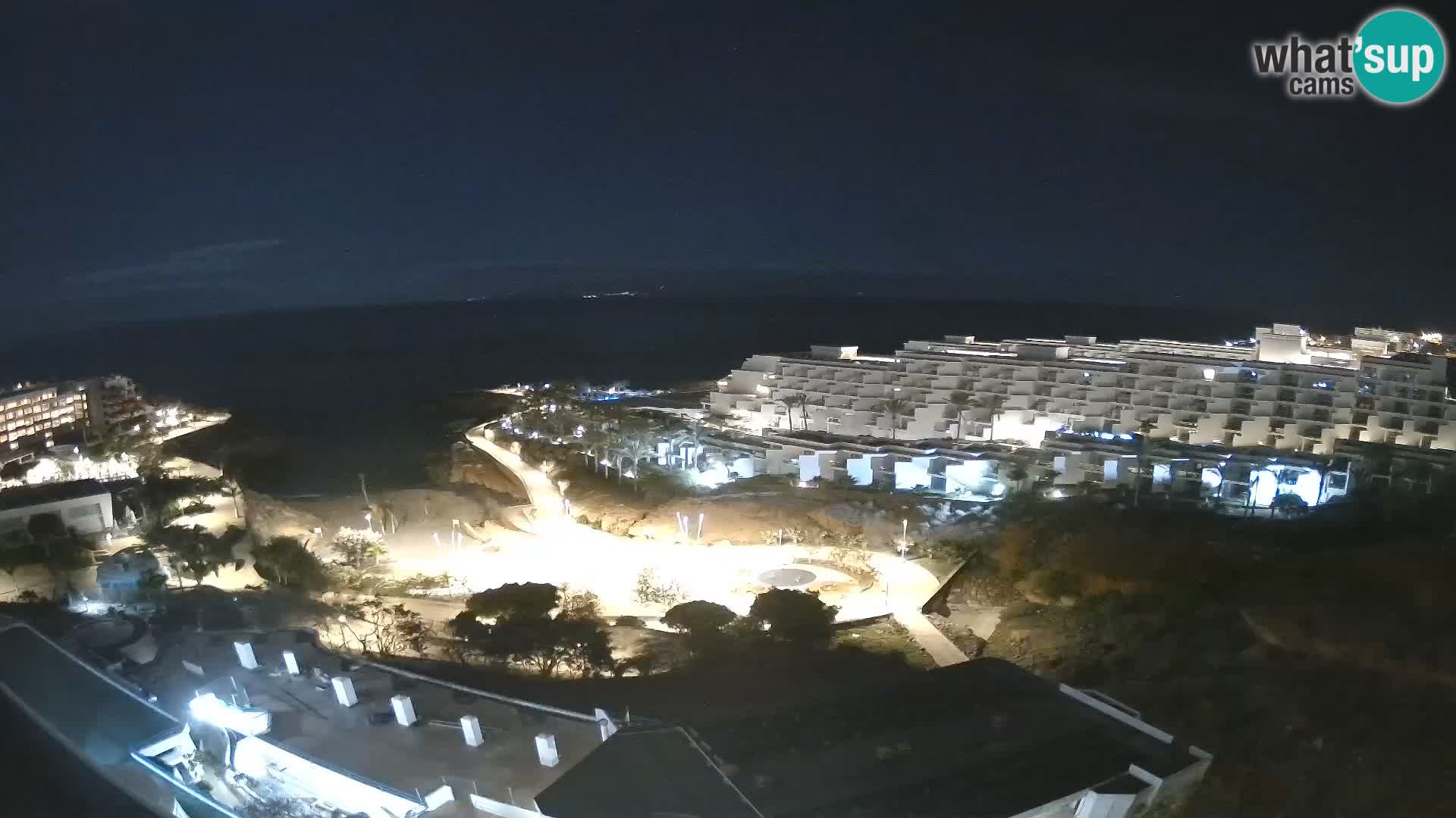 Web kamera uživo Playa de Las Galgas – Playa Paraiso – otok La Gomera – Costa Adeje – Tenerife