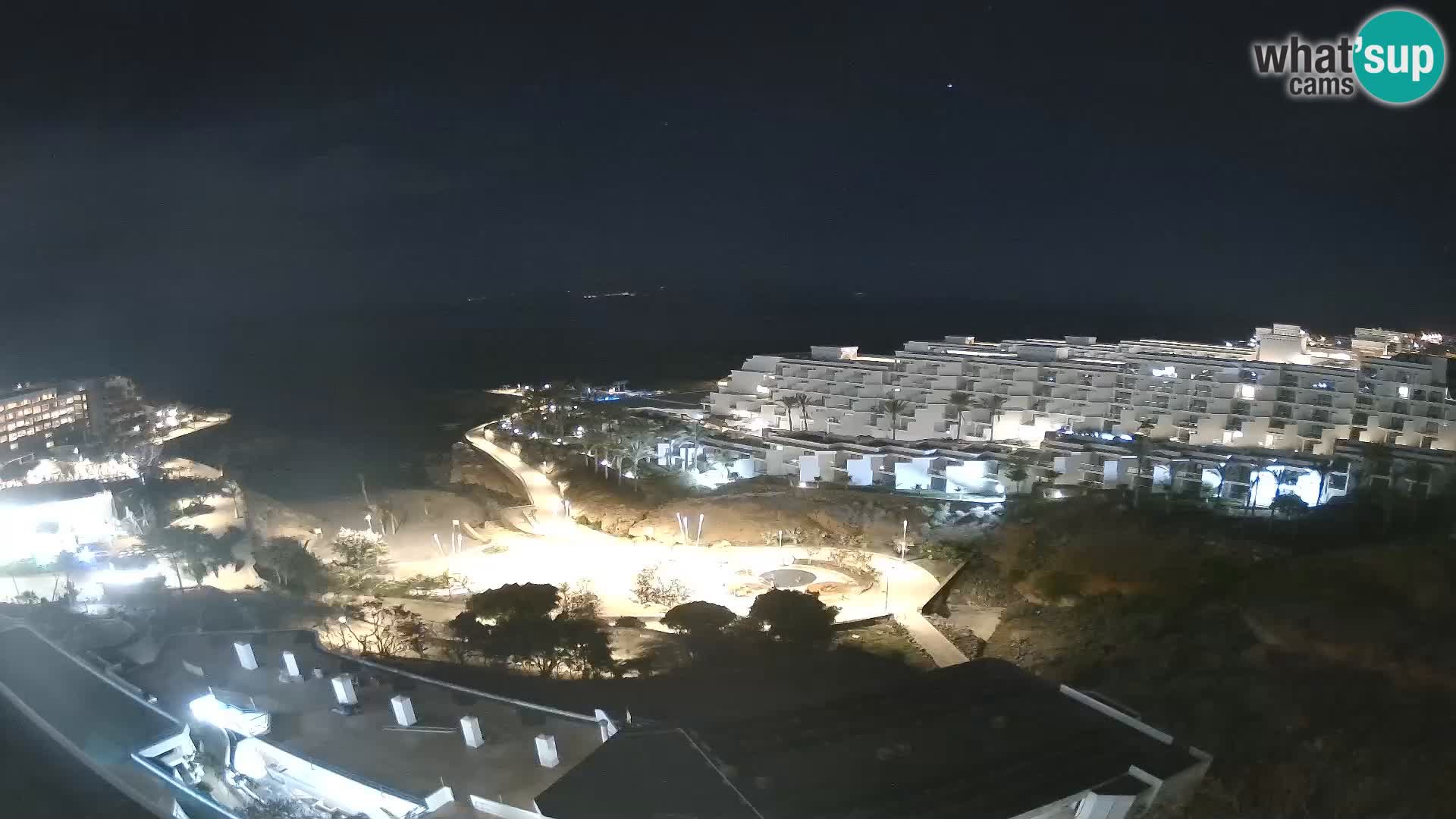 Spletna kamera v živo Las Galgas plaža – Playa Paraiso – otok La Gomera – Costa Adeje – Tenerife