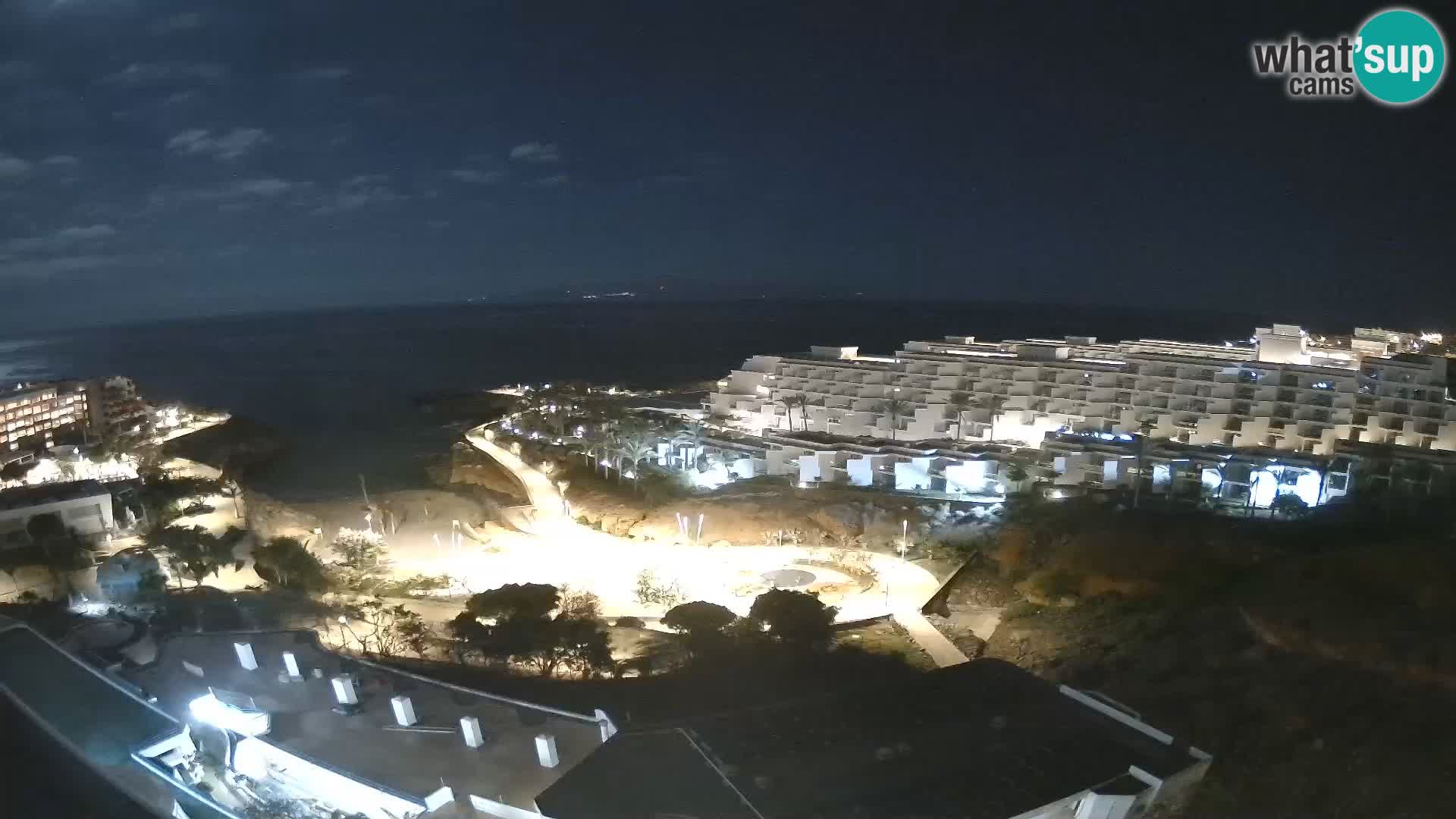 Webcam live spiaggia Las Galgas – Playa Paraiso – Isola La Gomera – Costa Adeje – Tenerife