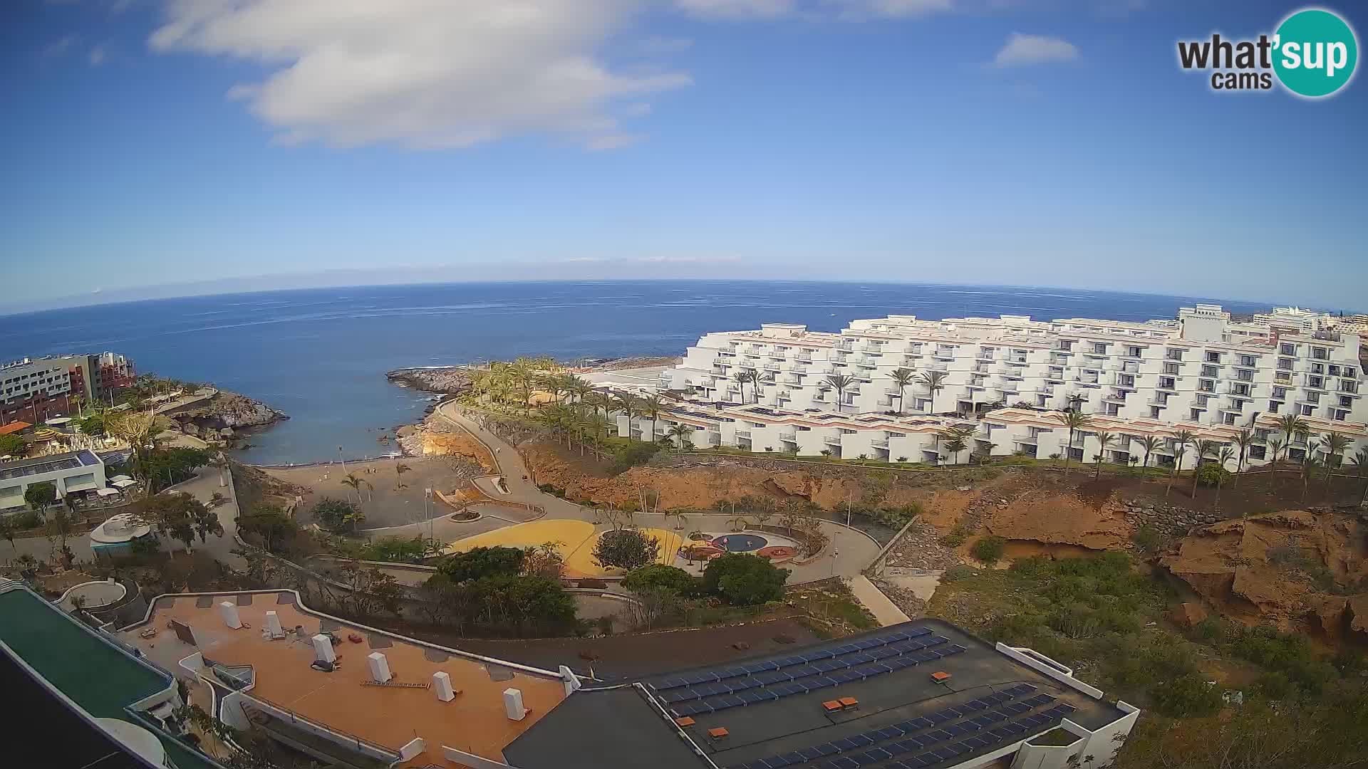 Webcam live spiaggia Las Galgas – Playa Paraiso – Isola La Gomera – Costa Adeje – Tenerife