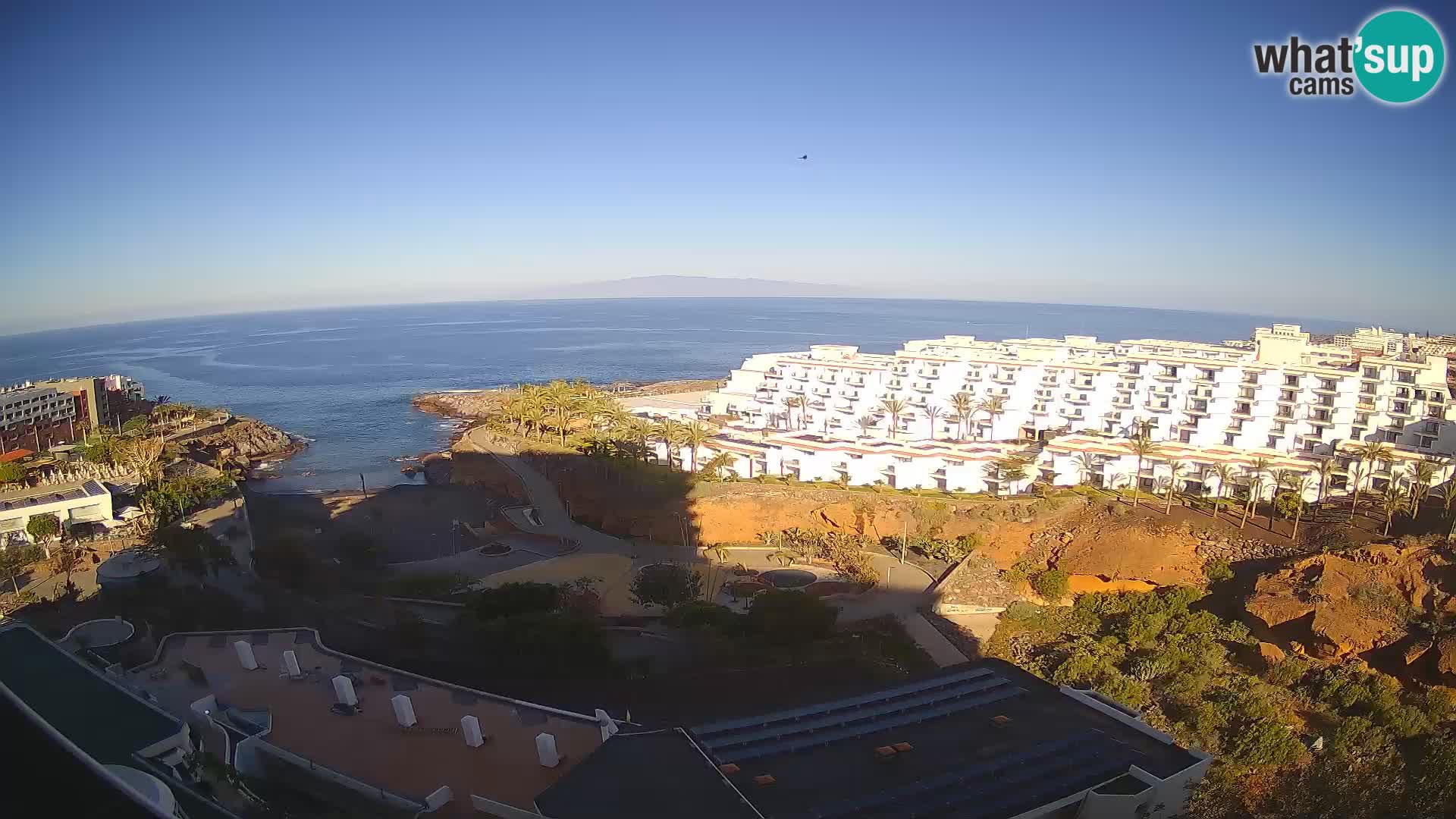 Live-Webcam Las Galgas Strand – Playa Paraiso – Insel La Gomera – Costa Adeje – Teneriffa